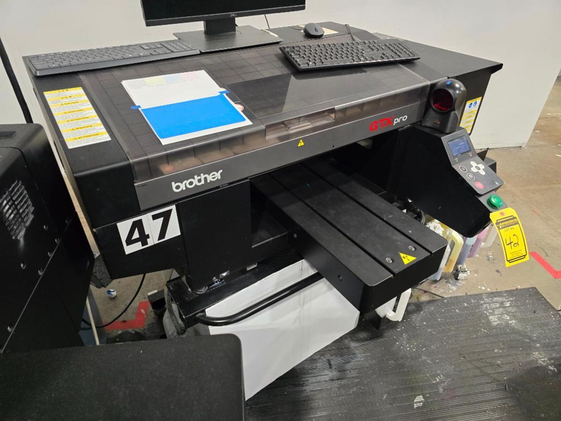 2022 Brother GTX-424 Pro-B DTG (Direct to Garment) Printer, Twin Head, 5-Color, Water Based Pigmente - Image 2 of 10