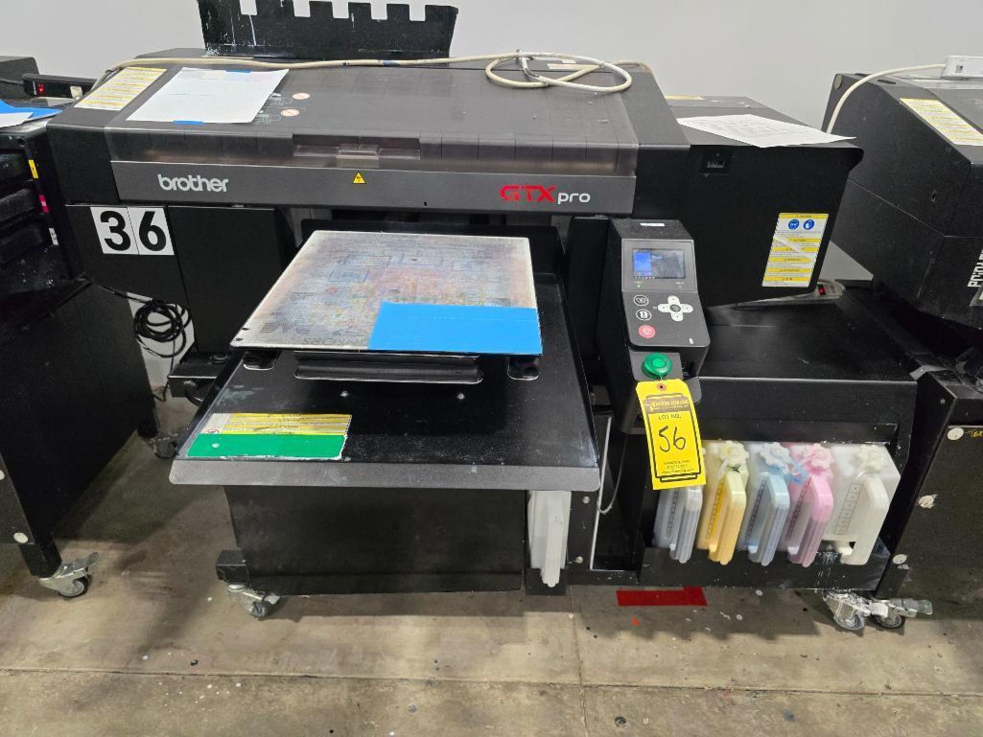 2022 Brother GTX-424 Pro-B DTG (Direct to Garment) Printer, Twin Head, 5-Color, Water Based Pigmente