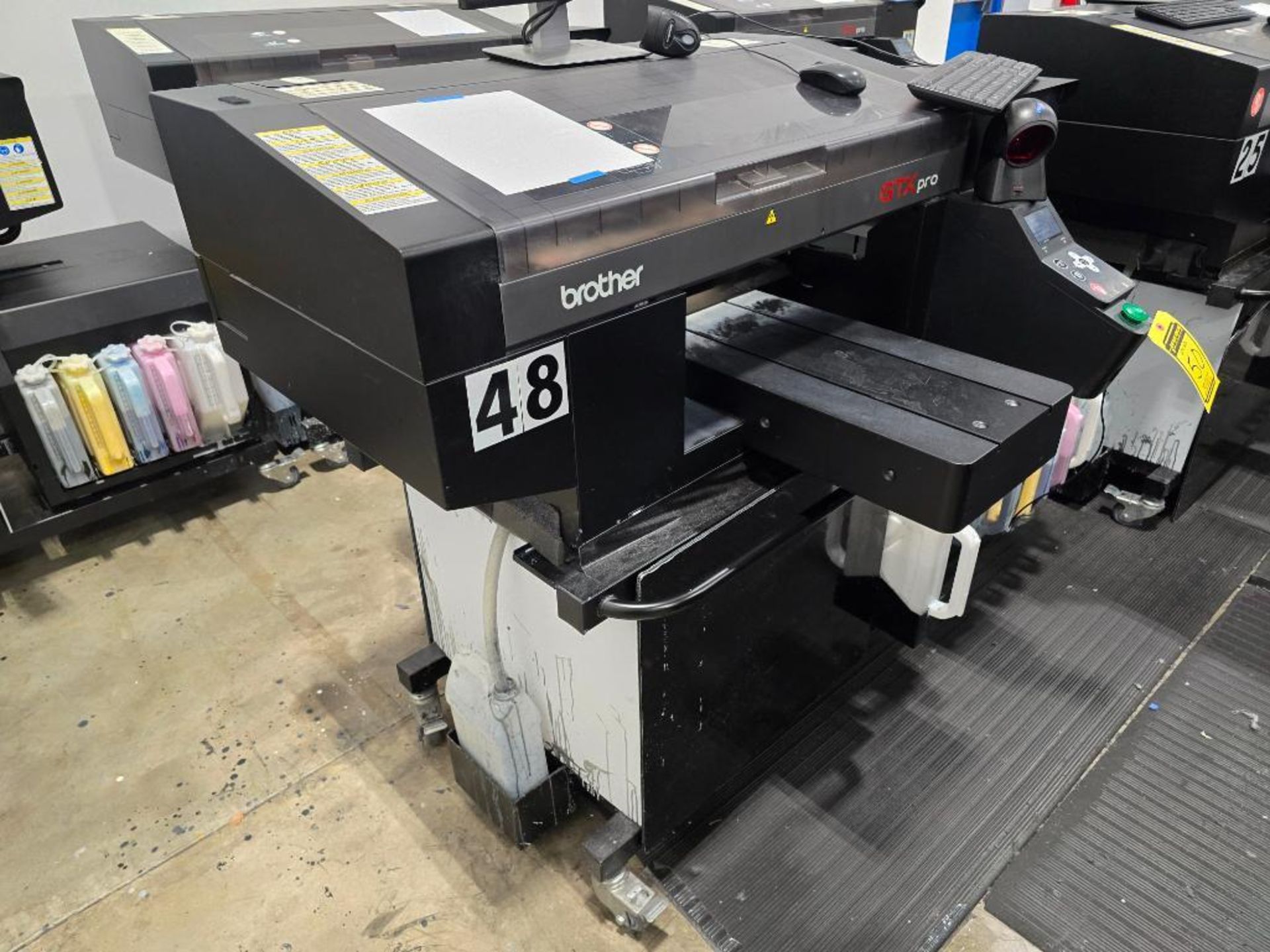 2022 Brother GTX-424 Pro-B DTG (Direct to Garment) Printer, Twin Head, 5-Color, Water Based Pigmente - Image 2 of 9