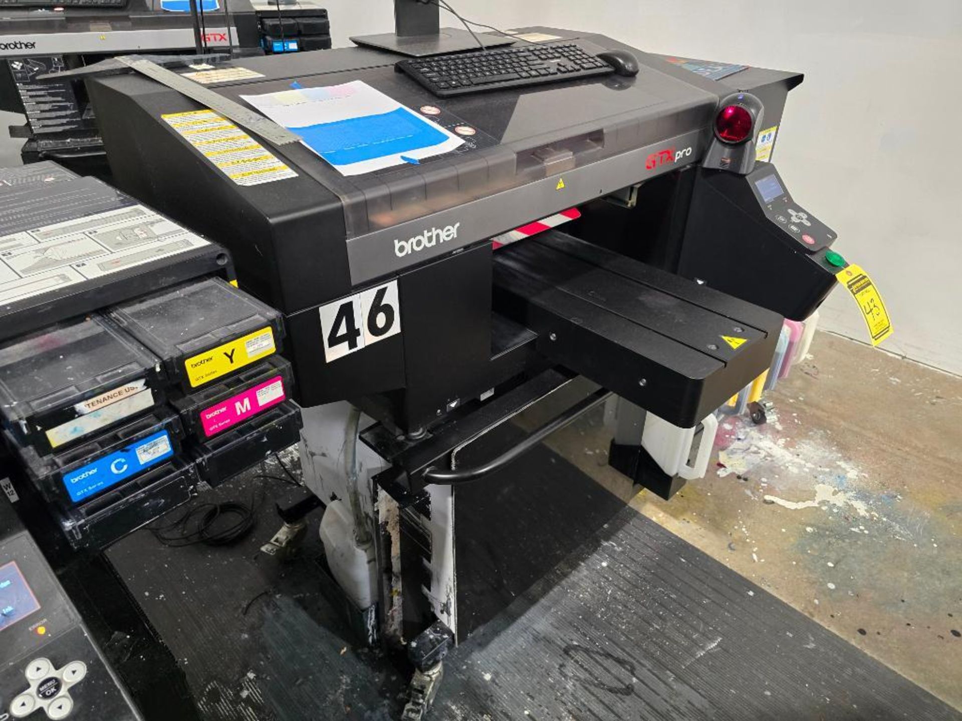 2022 Brother GTX-424 Pro-B DTG (Direct to Garment) Printer, Twin Head, 5-Color, Water Based Pigmente - Image 3 of 8
