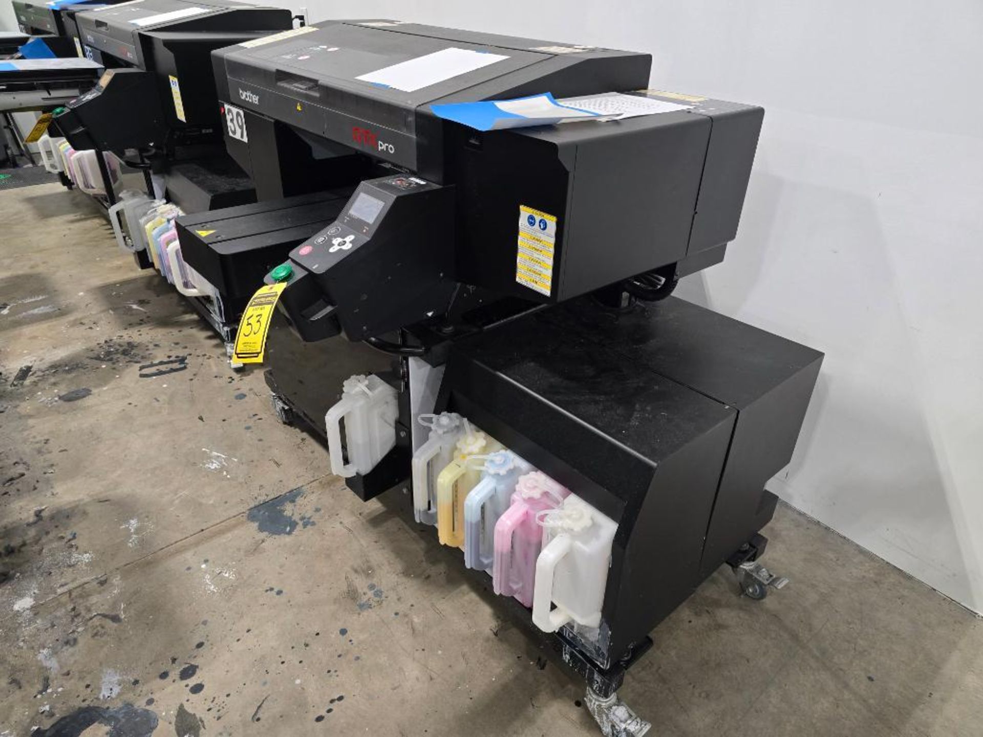 2022 Brother GTX-424 Pro-B DTG (Direct to Garment) Printer, Twin Head, 5-Color, Water Based Pigmente - Image 2 of 9