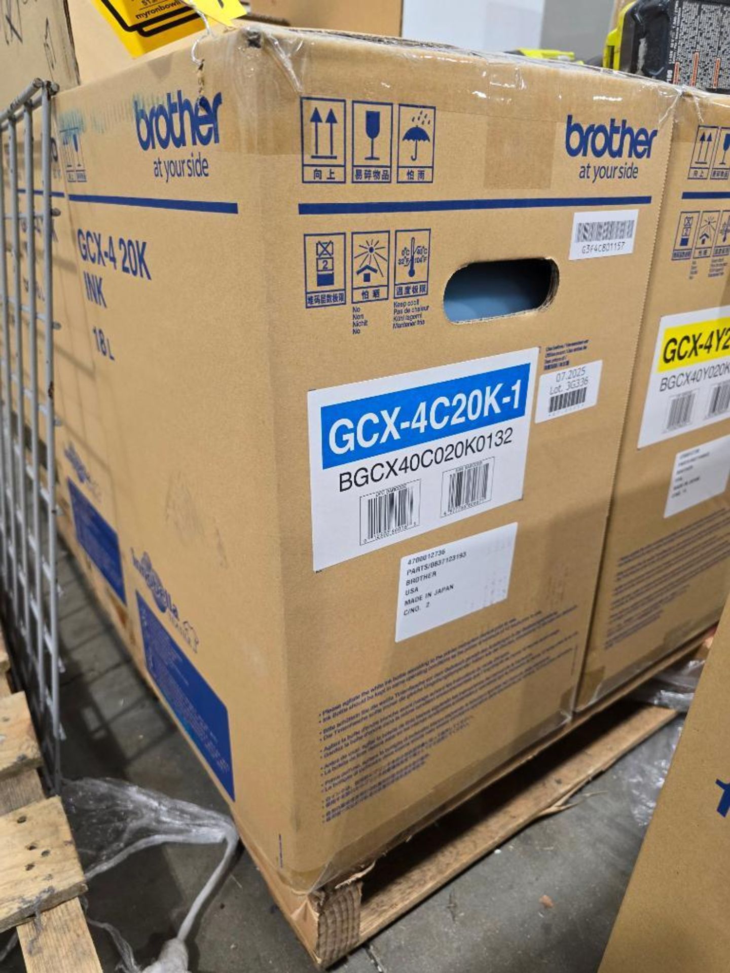 Brother GCX-4C20K-1 Blue Ink, 18-Liter Container, Innobella Textile, GTX Pro/GTX600 Series