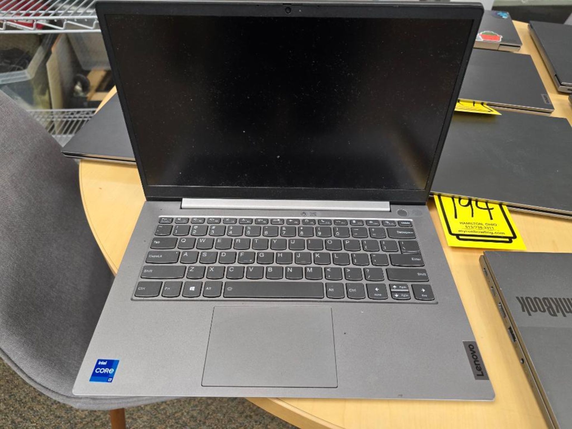 Lenovo ThinkBook Laptop, Intel Core I7, w/ Charger - Image 2 of 4