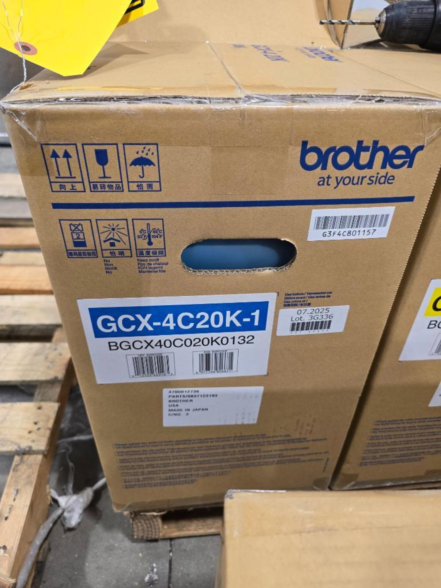 Brother GCX-4C20K-1 Blue Ink, 18-Liter Container, Innobella Textile, GTX Pro/GTX600 Series - Image 2 of 3