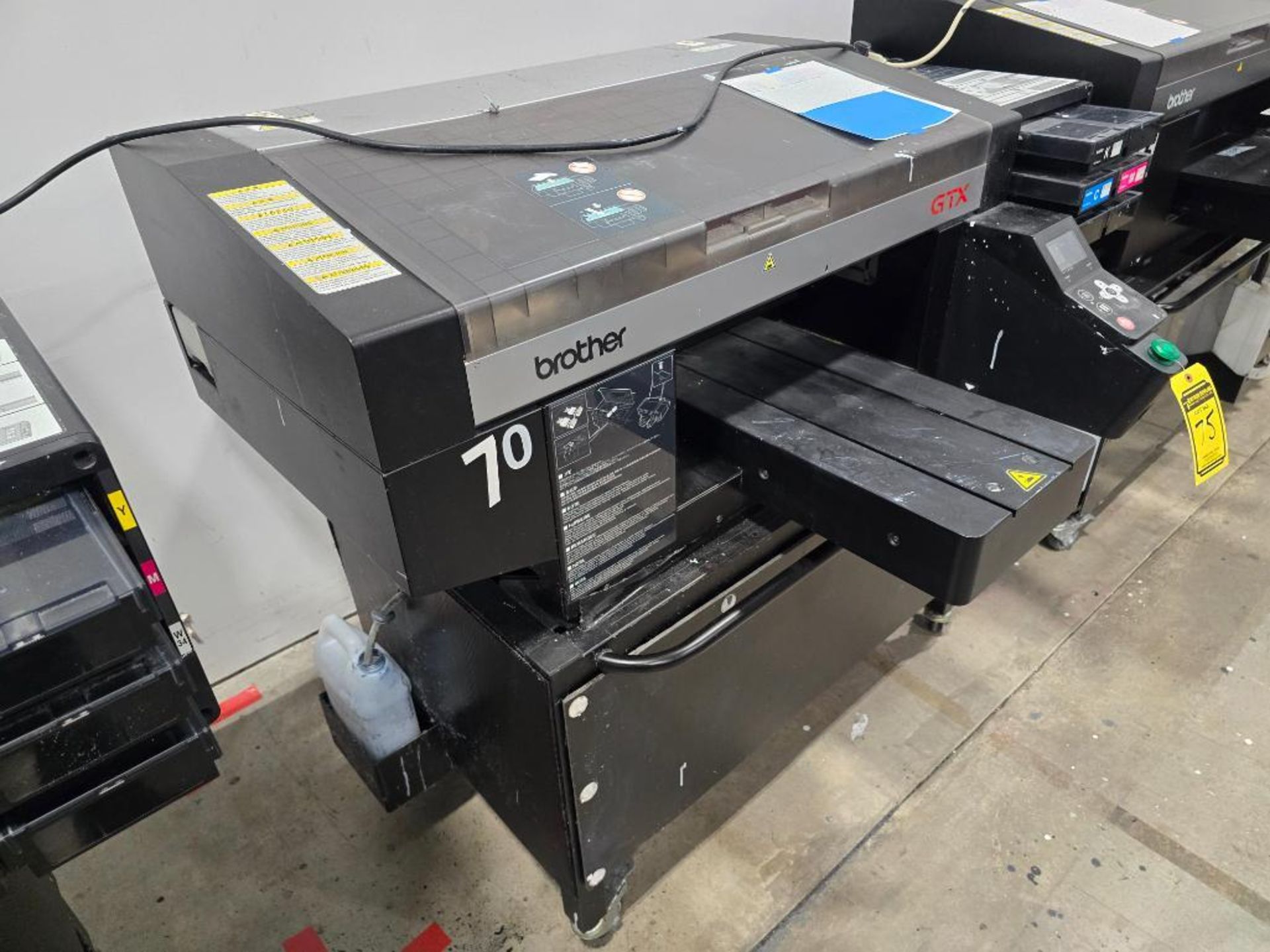 2018 Brother GTX-422 DTG (Direct to Garment) Printer, Twin Head, 6-Color, Water Based Pigmented Ink, - Image 3 of 8