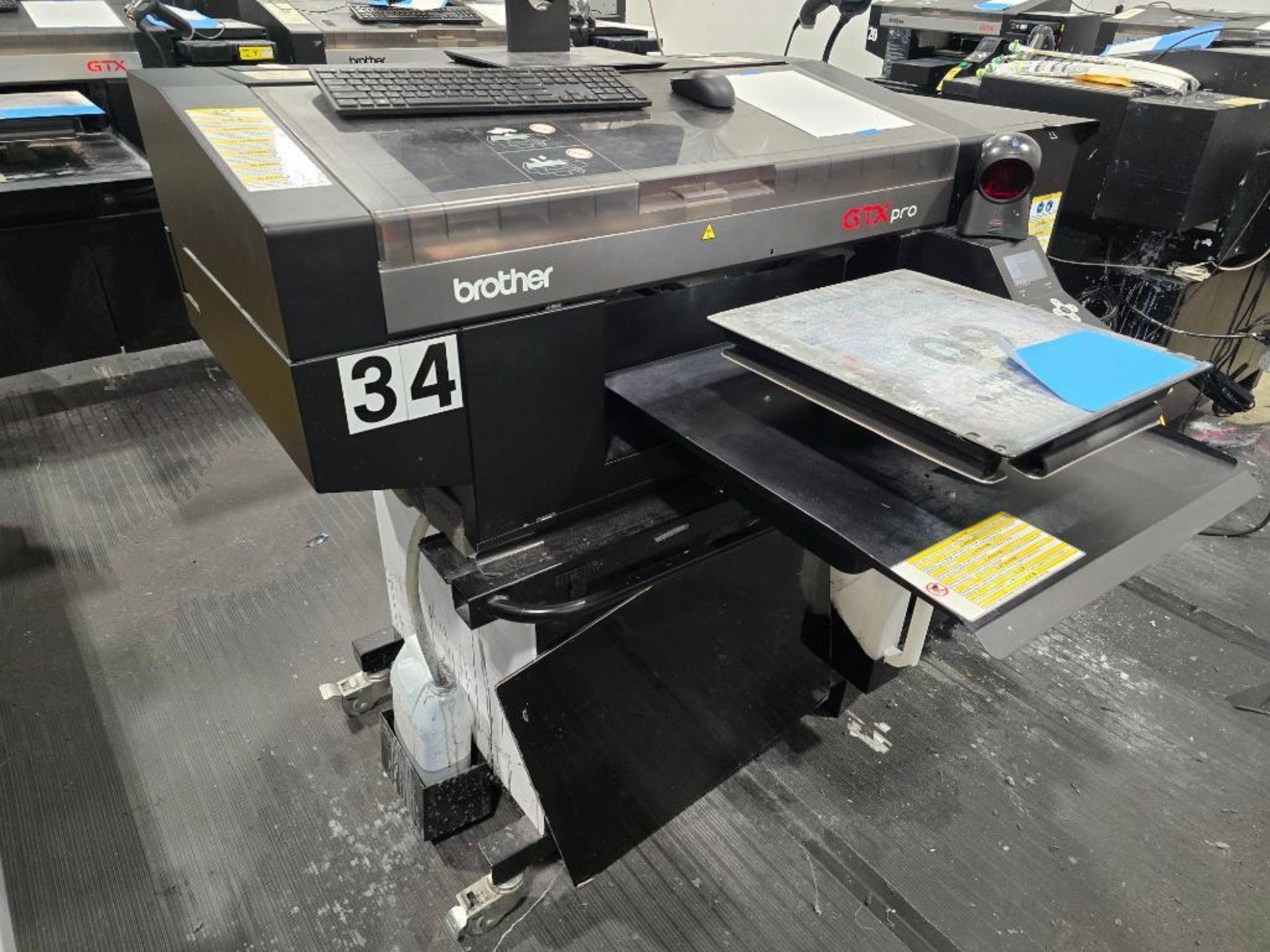 2022 Brother GTX-424 Pro-B DTG (Direct to Garment) Printer, Twin Head, 5-Color, Water Based Pigmente - Image 2 of 12