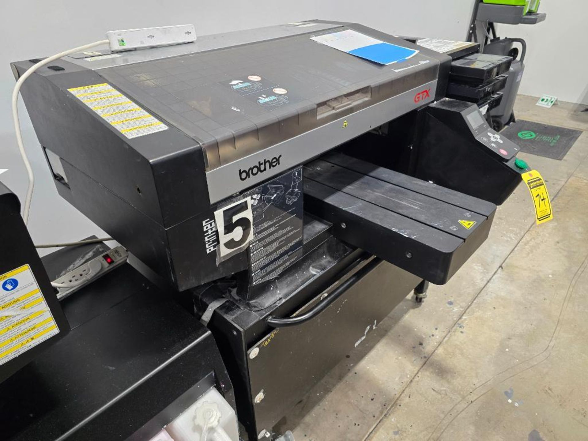 2018 Brother GTX-422 DTG (Direct to Garment) Printer, Twin Head, 6-Color, Water Based Pigmented Ink, - Image 5 of 10
