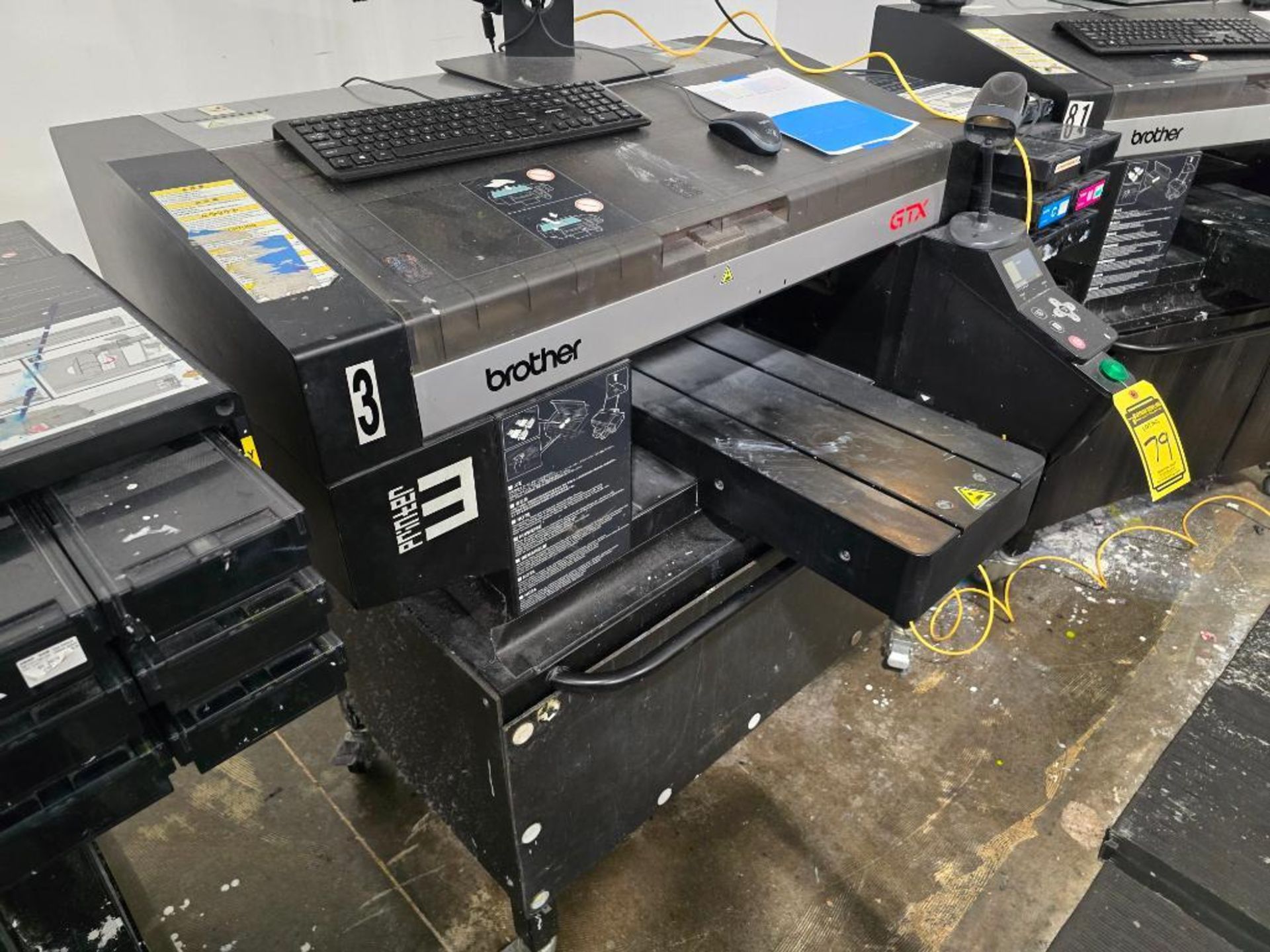 2018 Brother GTX-422 DTG (Direct to Garment) Printer, Twin Head, 6-Color, Water Based Pigmented Ink, - Image 2 of 9