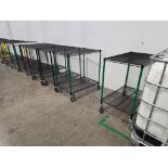 (10) 2-Tier Metro Rack Carts, 36" X 24"