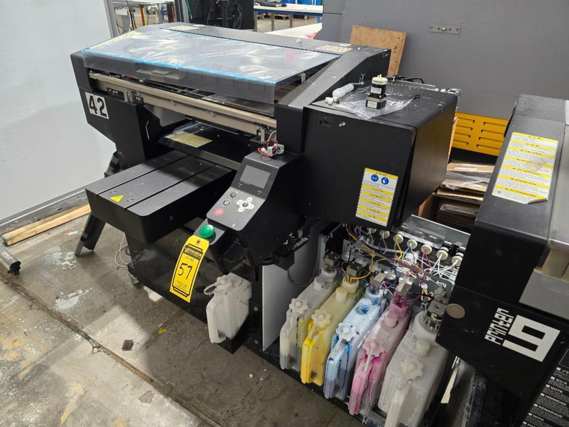 2022 Brother GTX-424 Pro-B DTG (Direct to Garment) Printer, Twin Head, 5-Color, S/N F0935001, Firm V - Image 3 of 6