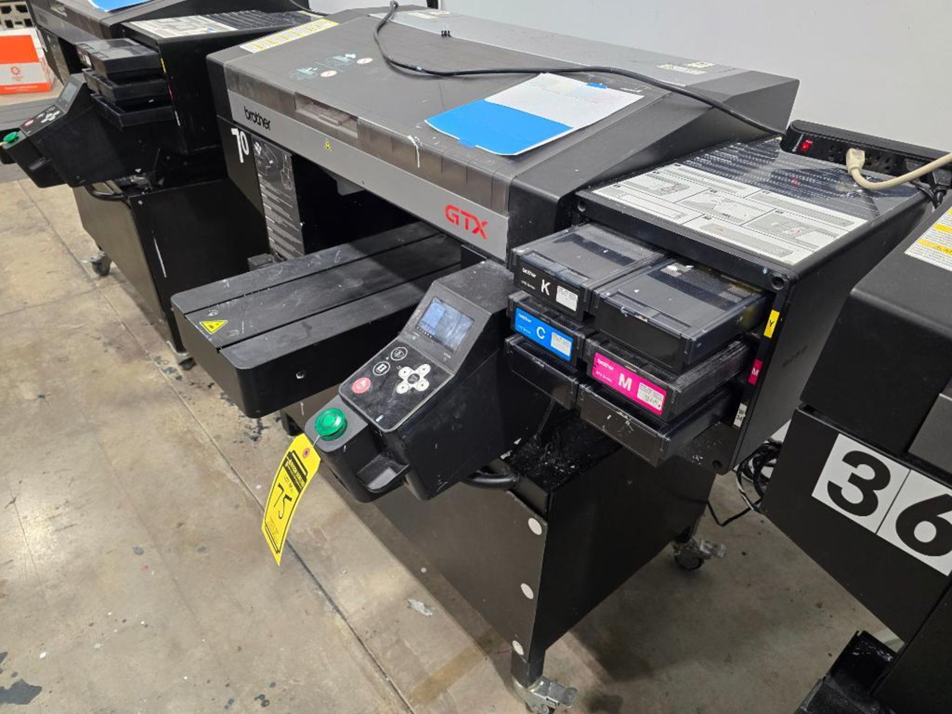 2018 Brother GTX-422 DTG (Direct to Garment) Printer, Twin Head, 6-Color, Water Based Pigmented Ink, - Image 2 of 8