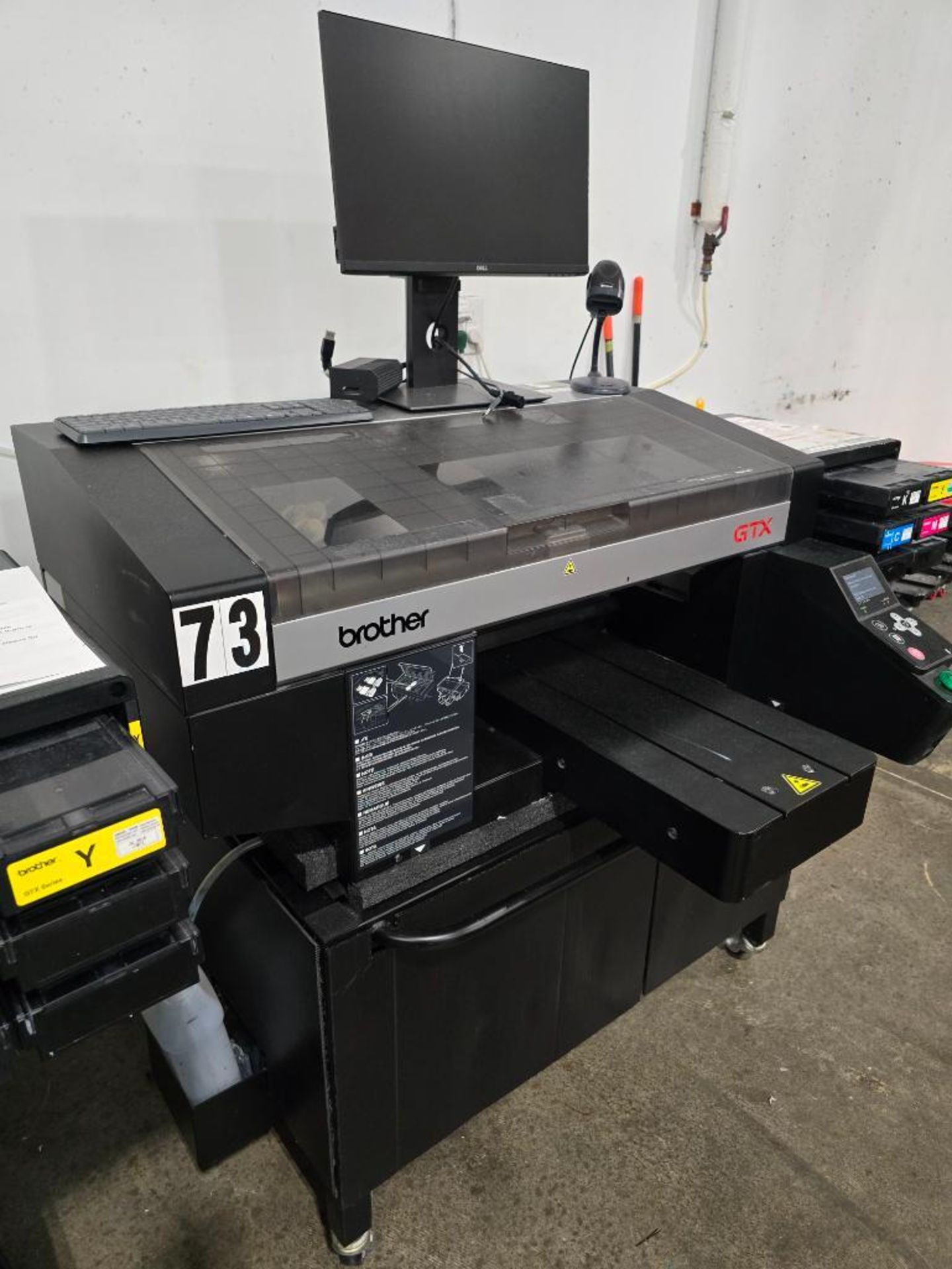 2018 Brother GTX-422 DTG (Direct to Garment) Printer, Twin Head, 6-Color, Textile & Water Based Pigm - Image 3 of 7