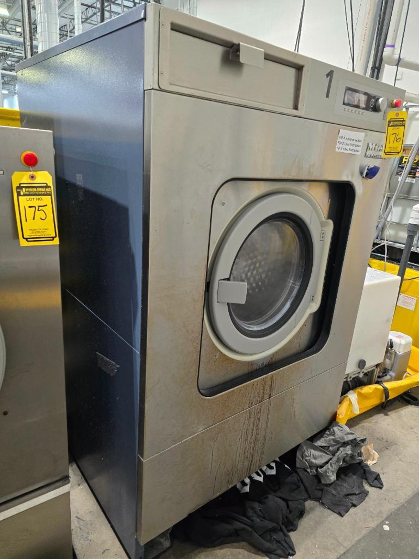 2021 Miele Professional Industrial/Commercial Washer, DRO, Model PW6321 DIND USA, S/N 00/091585109, - Image 3 of 6