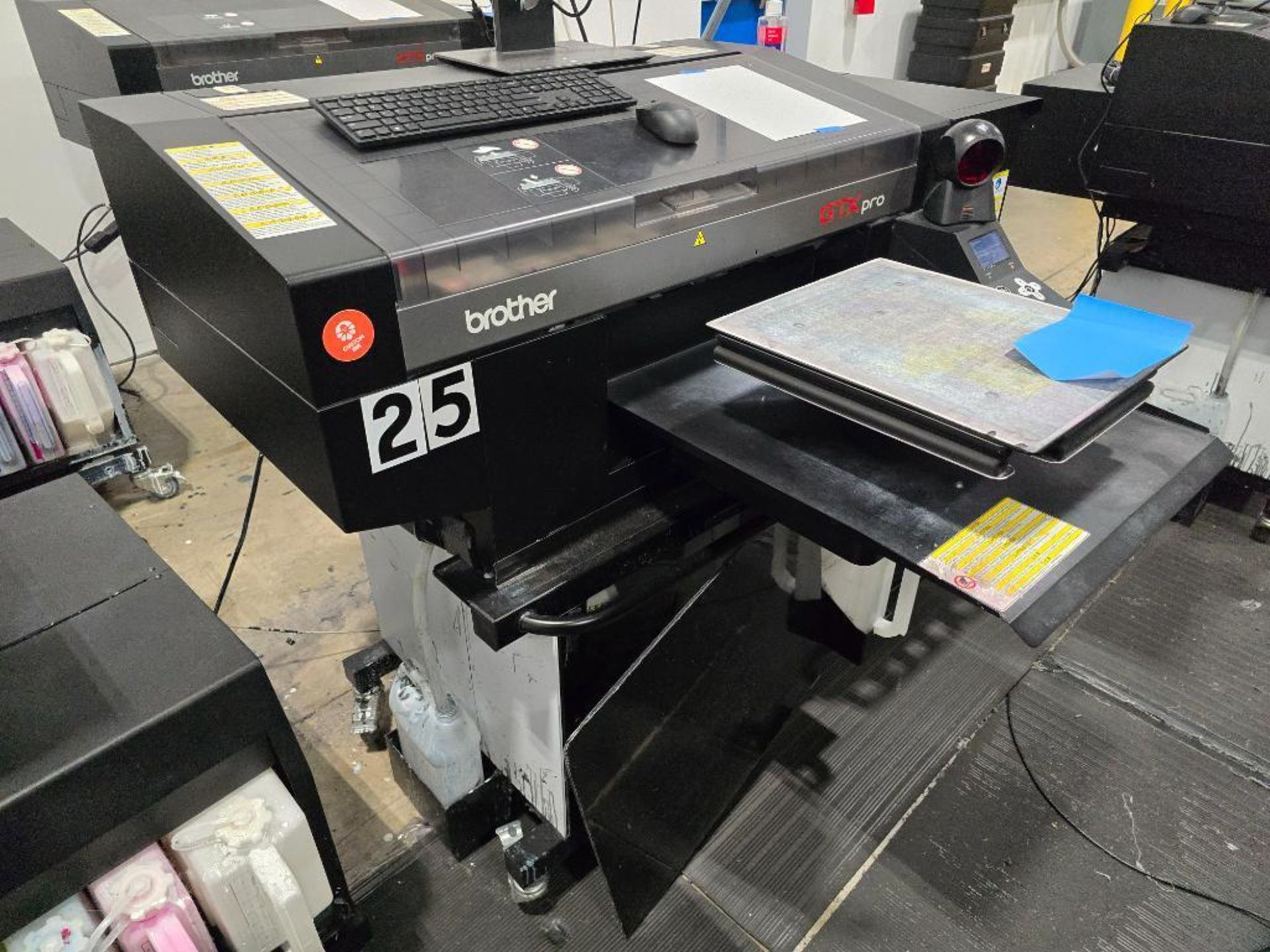 2022 Brother GTX-424 Pro-B DTG (Direct to Garment) Printer, Twin Head, 5-Color, Water Based Pigmente - Image 3 of 13