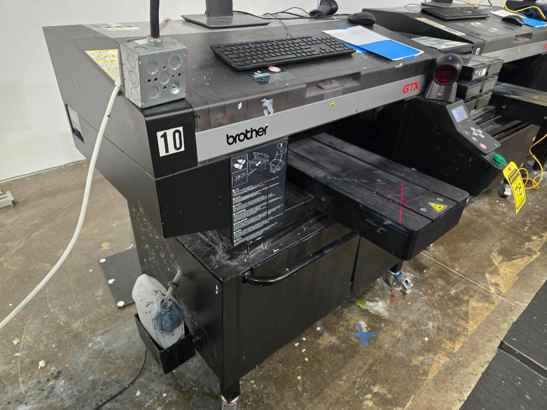 2018 Brother GTX-422 DTG (Direct to Garment) Printer, Twin Head, 6-Color, Water Based Pigmented Ink, - Image 3 of 9