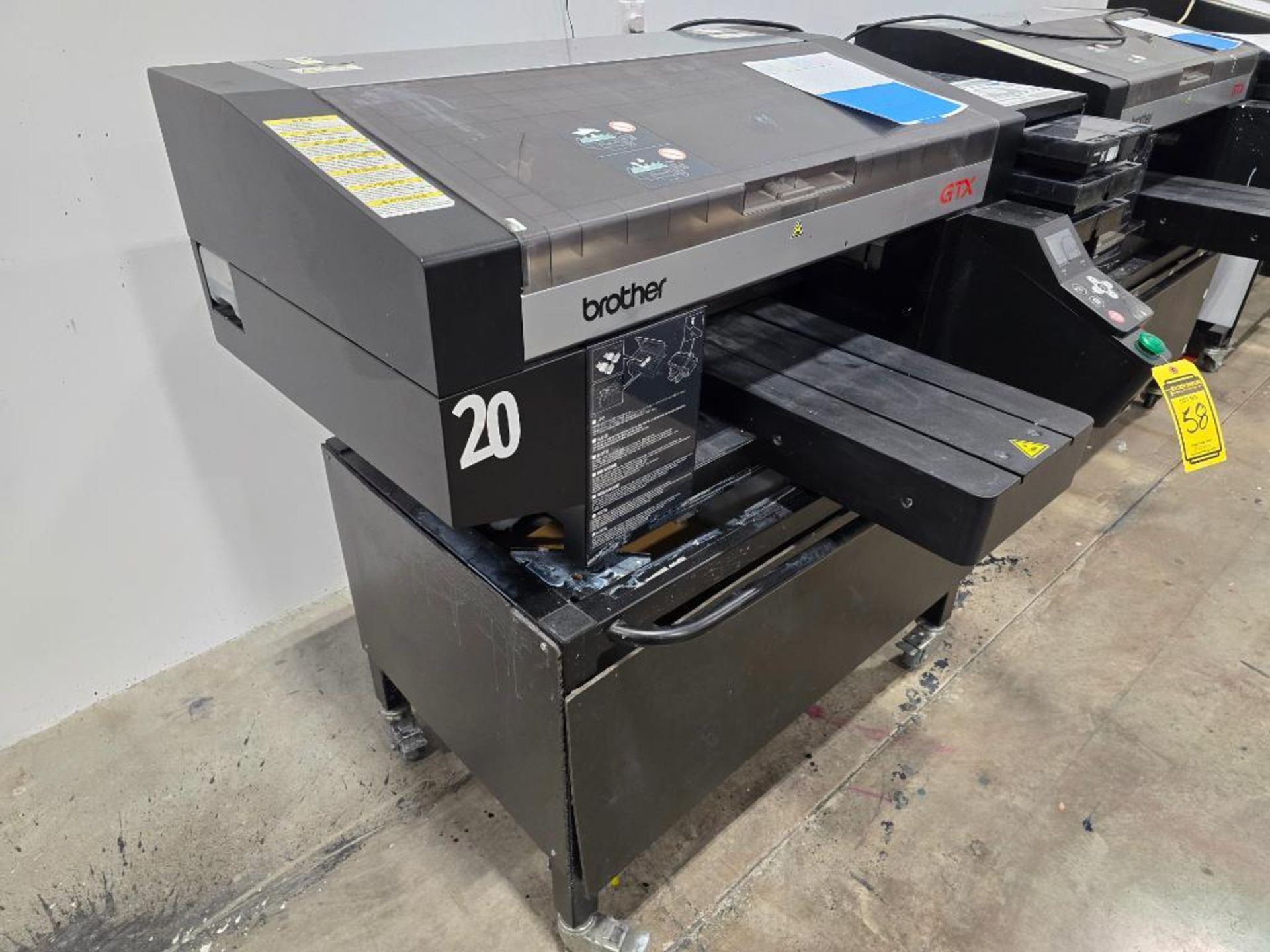 2018 Brother GTX-422 DTG (Direct to Garment) Printer, Twin Head, 6-Color, Textile & Water Based Pigm - Image 3 of 10