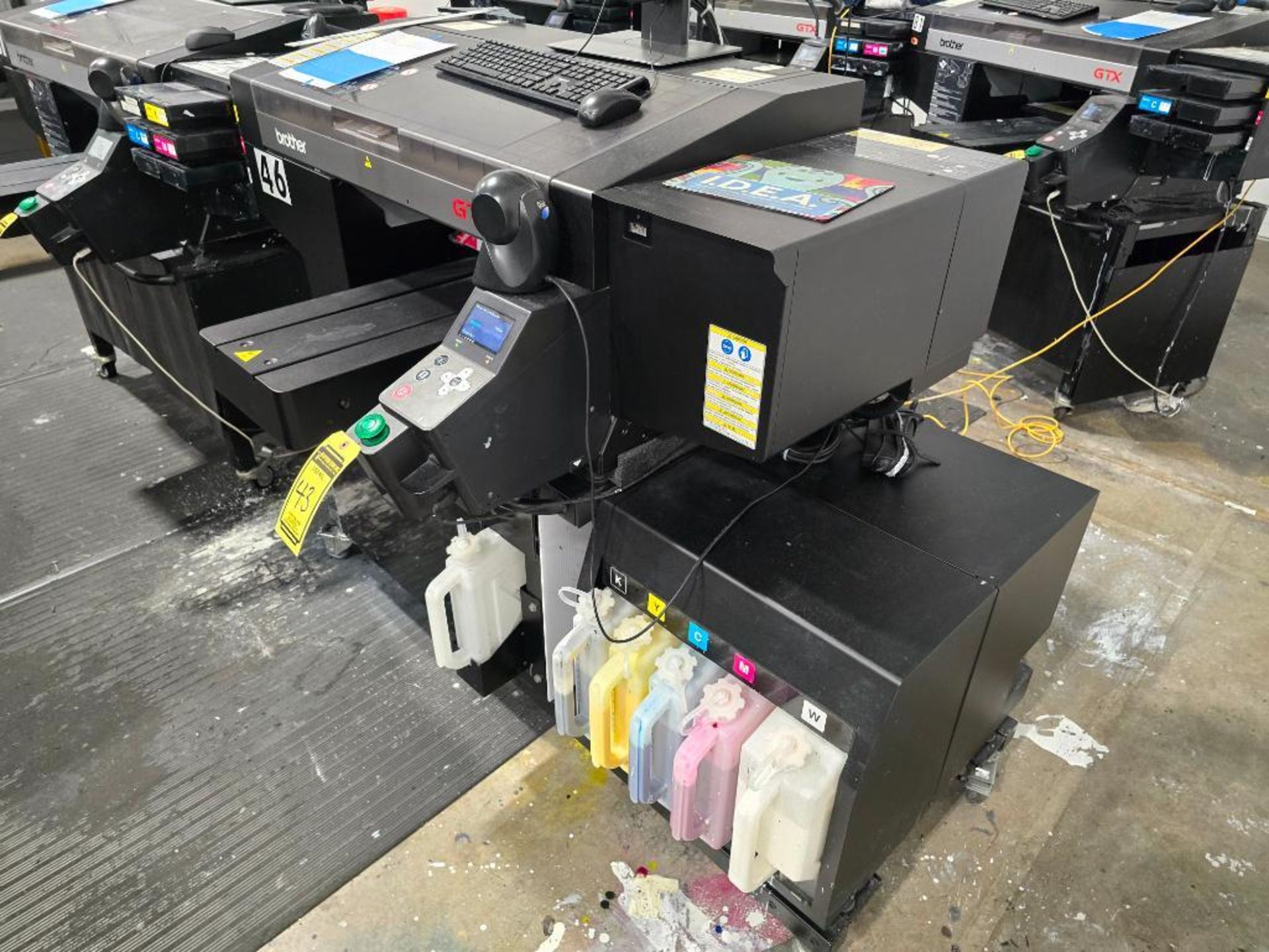 2022 Brother GTX-424 Pro-B DTG (Direct to Garment) Printer, Twin Head, 5-Color, Water Based Pigmente - Image 2 of 8