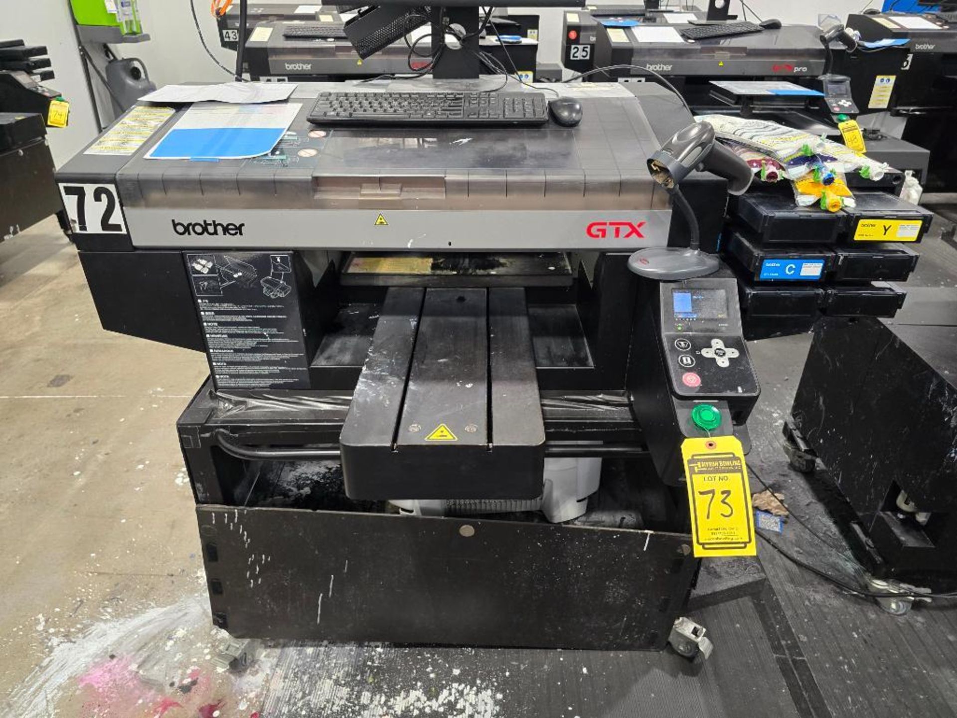2018 Brother GTX-422 DTG (Direct to Garment) Printer, Twin Head, 6-Color, Water Based Pigmented Ink, - Image 4 of 9