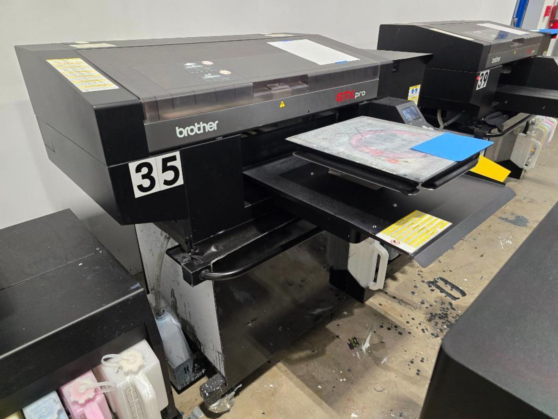 2022 Brother GTX-424 Pro-B DTG (Direct to Garment) Printer, Twin Head, 5-Color, Water Based Pigmente - Image 2 of 14