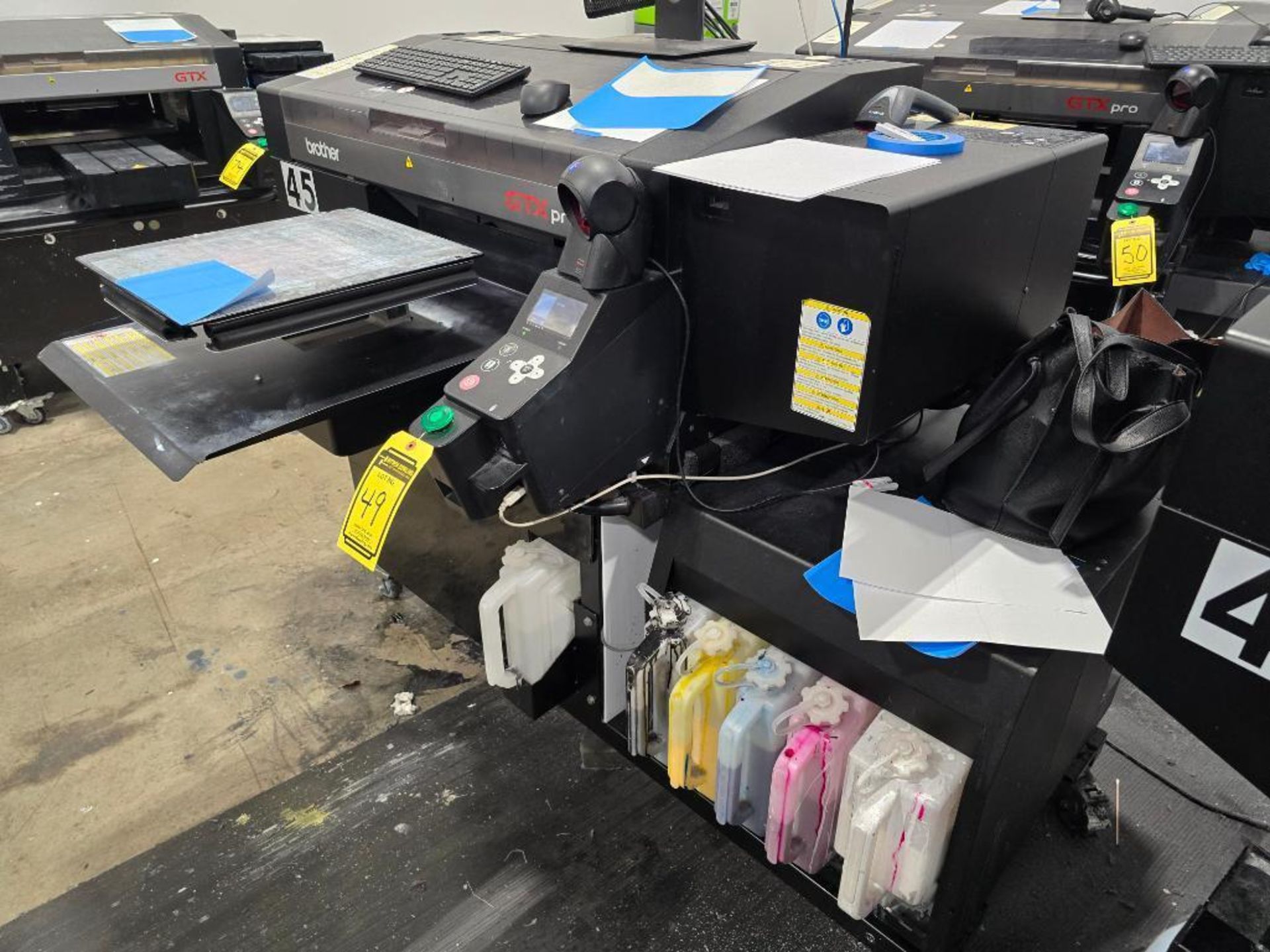 2022 Brother GTX-424 Pro-B DTG (Direct to Garment) Printer, Twin Head, 5-Color, Water Based Pigmente - Image 2 of 12