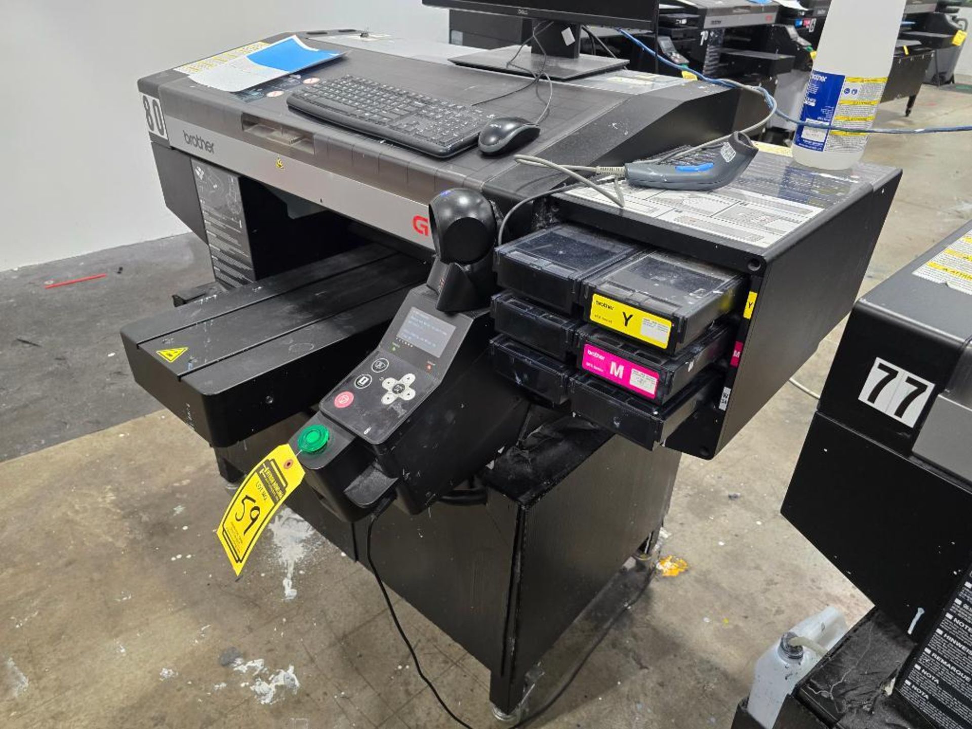 2018 Brother GTX-422 DTG (Direct to Garment) Printer, Twin Head, 6-Color, Textile & Water Based Pigm - Image 3 of 9