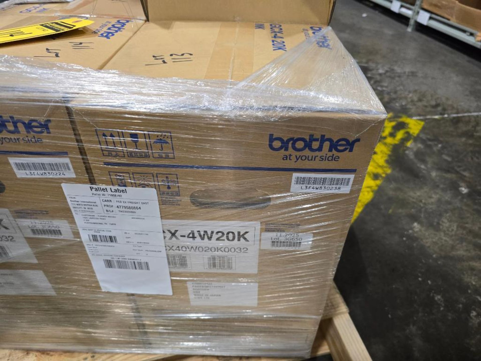 Brother GCX-4 20K Blue Ink, 18-Liter Container, Innobella Textile, GTX Pro/GTX600 Series