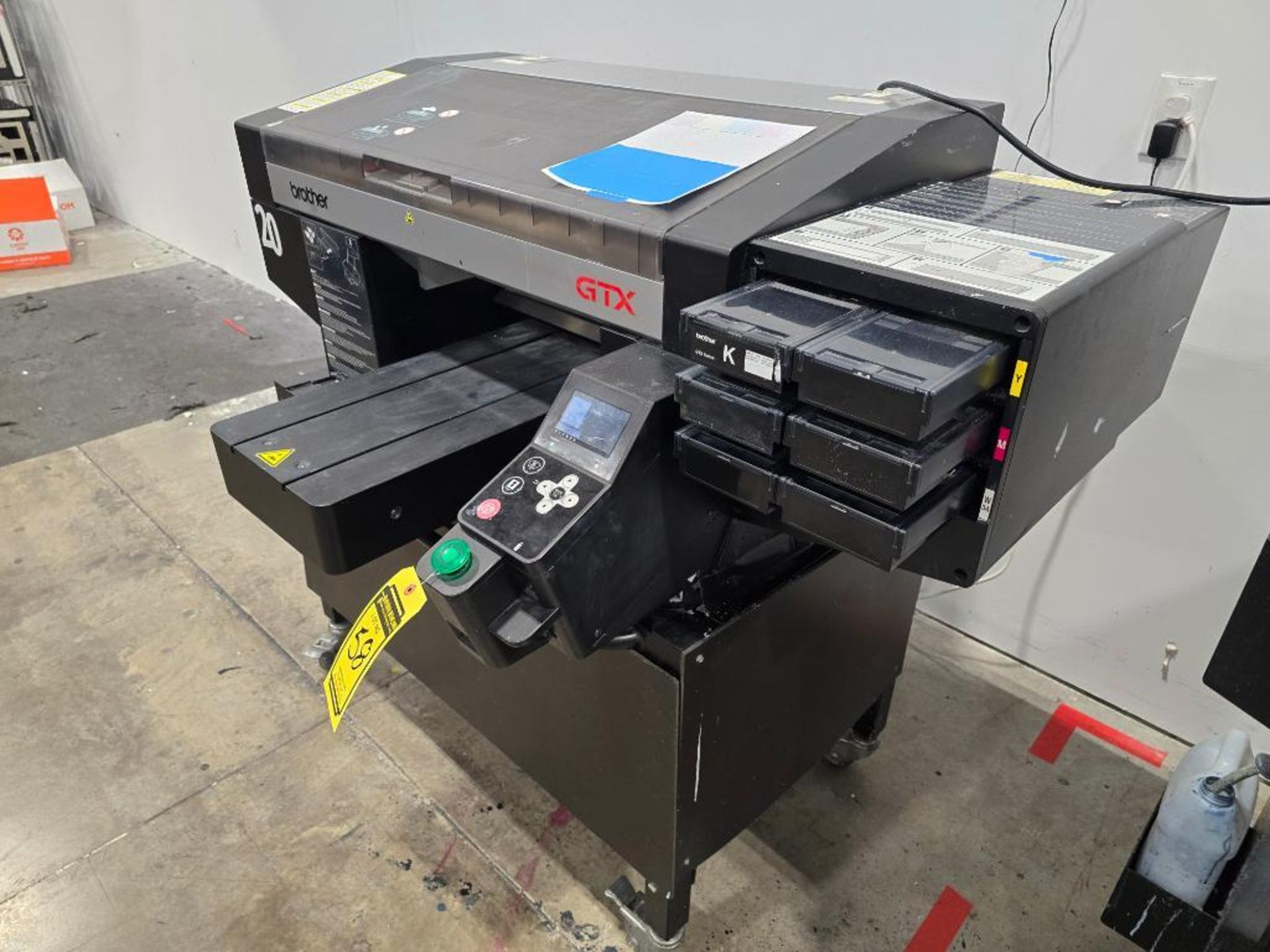 2018 Brother GTX-422 DTG (Direct to Garment) Printer, Twin Head, 6-Color, Textile & Water Based Pigm - Image 2 of 10