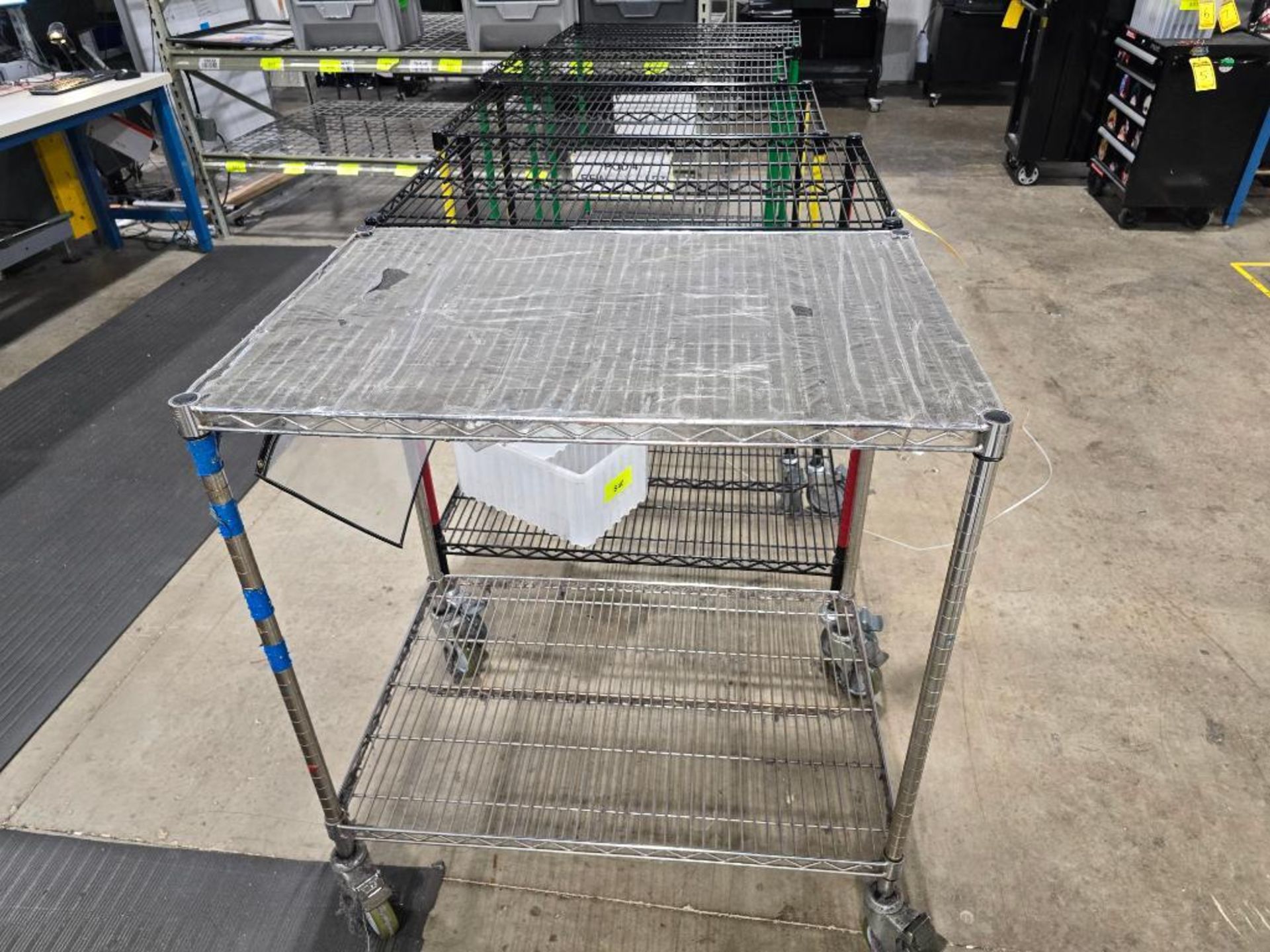 (5) 2-Tier Metro Rack Carts, 36" X 24" - Image 2 of 3