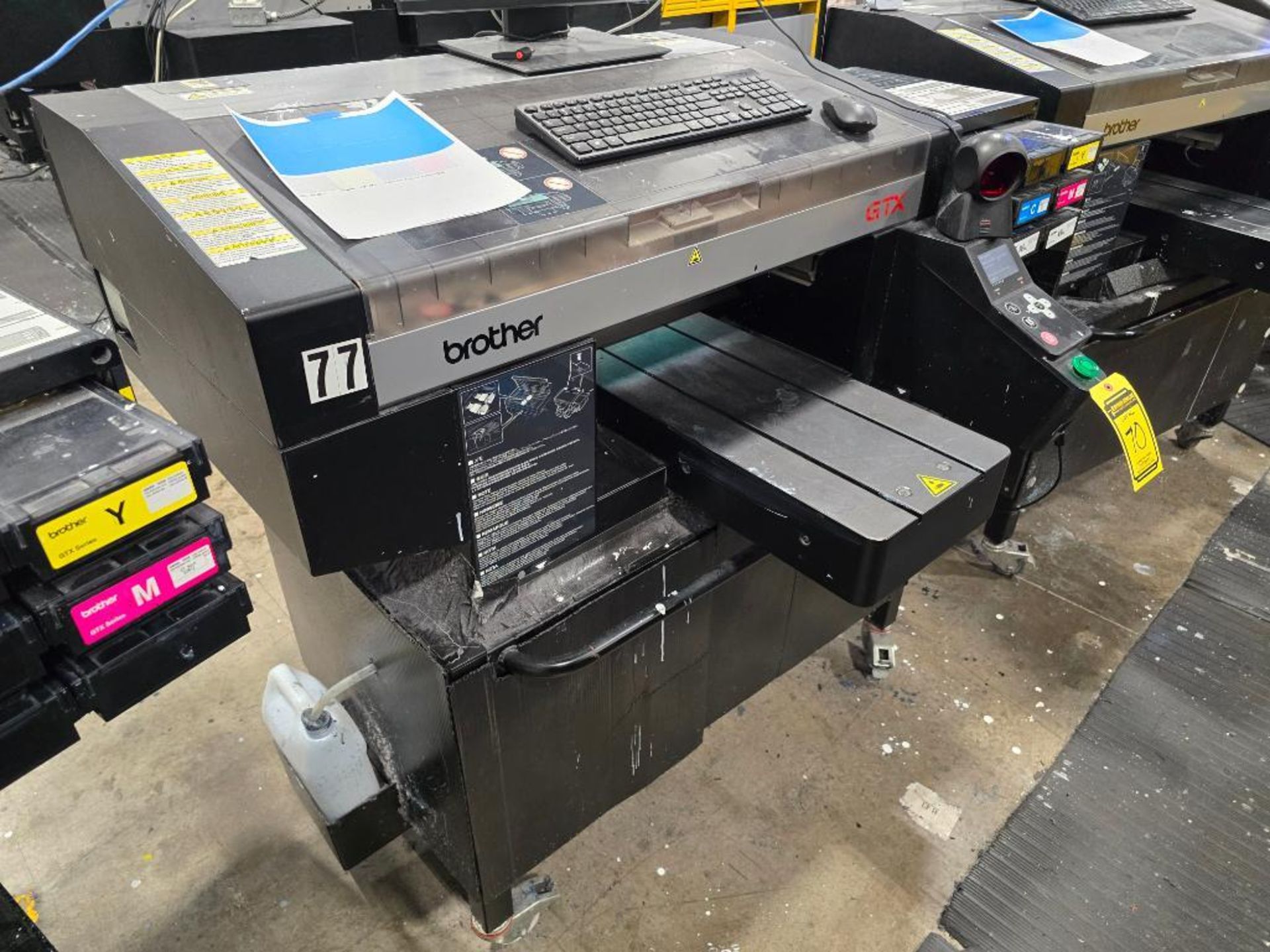 2018 Brother GTX-422 DTG (Direct to Garment) Printer, Twin Head, 6-Color, Water Based Pigmented Ink, - Image 2 of 7