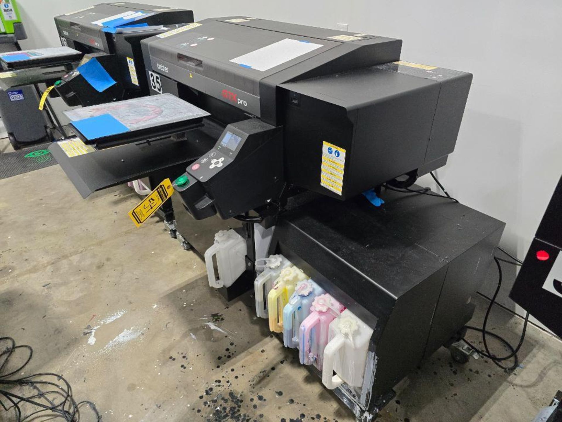 2022 Brother GTX-424 Pro-B DTG (Direct to Garment) Printer, Twin Head, 5-Color, Water Based Pigmente - Image 3 of 14