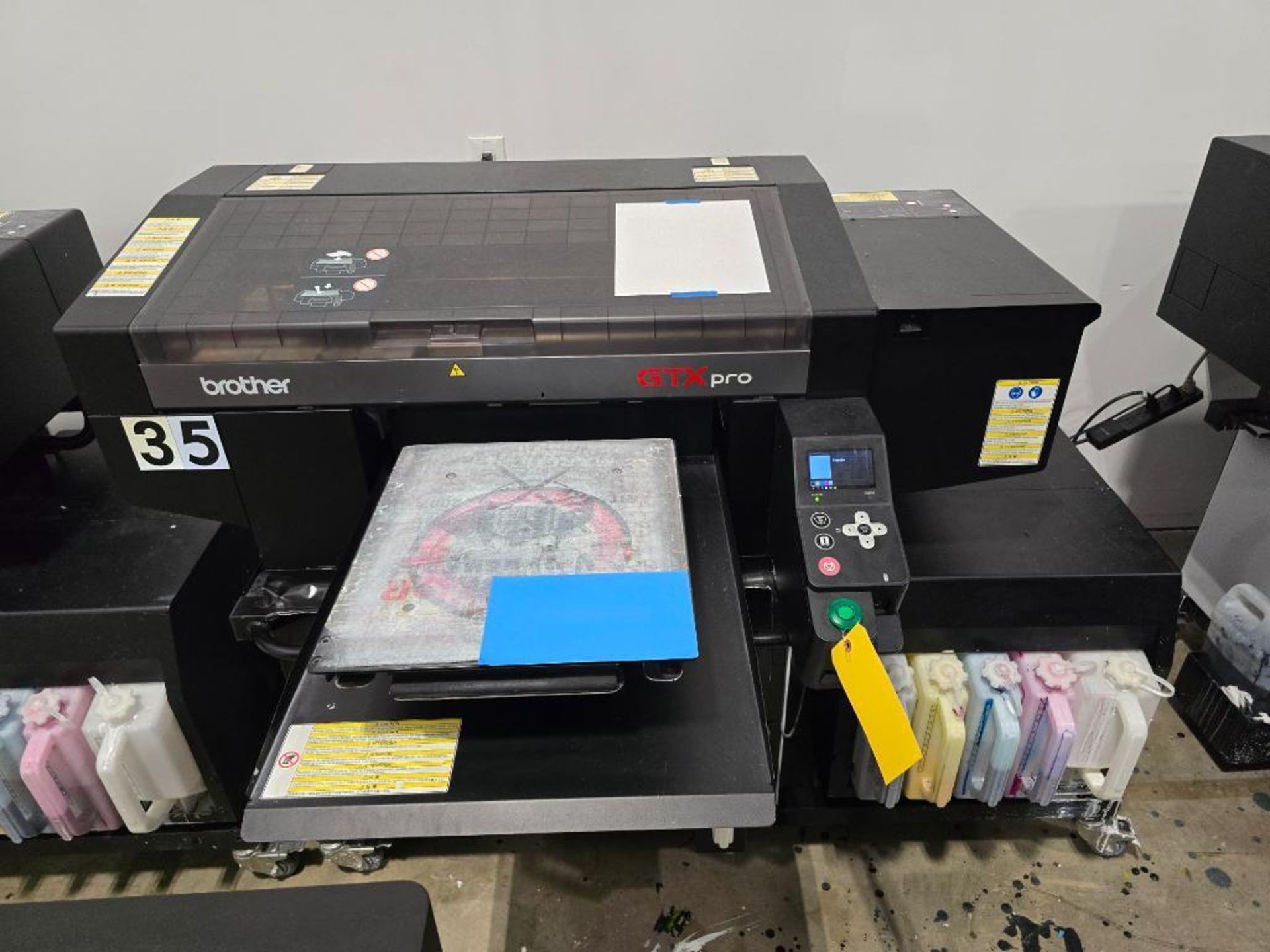 2022 Brother GTX-424 Pro-B DTG (Direct to Garment) Printer, Twin Head, 5-Color, Water Based Pigmente