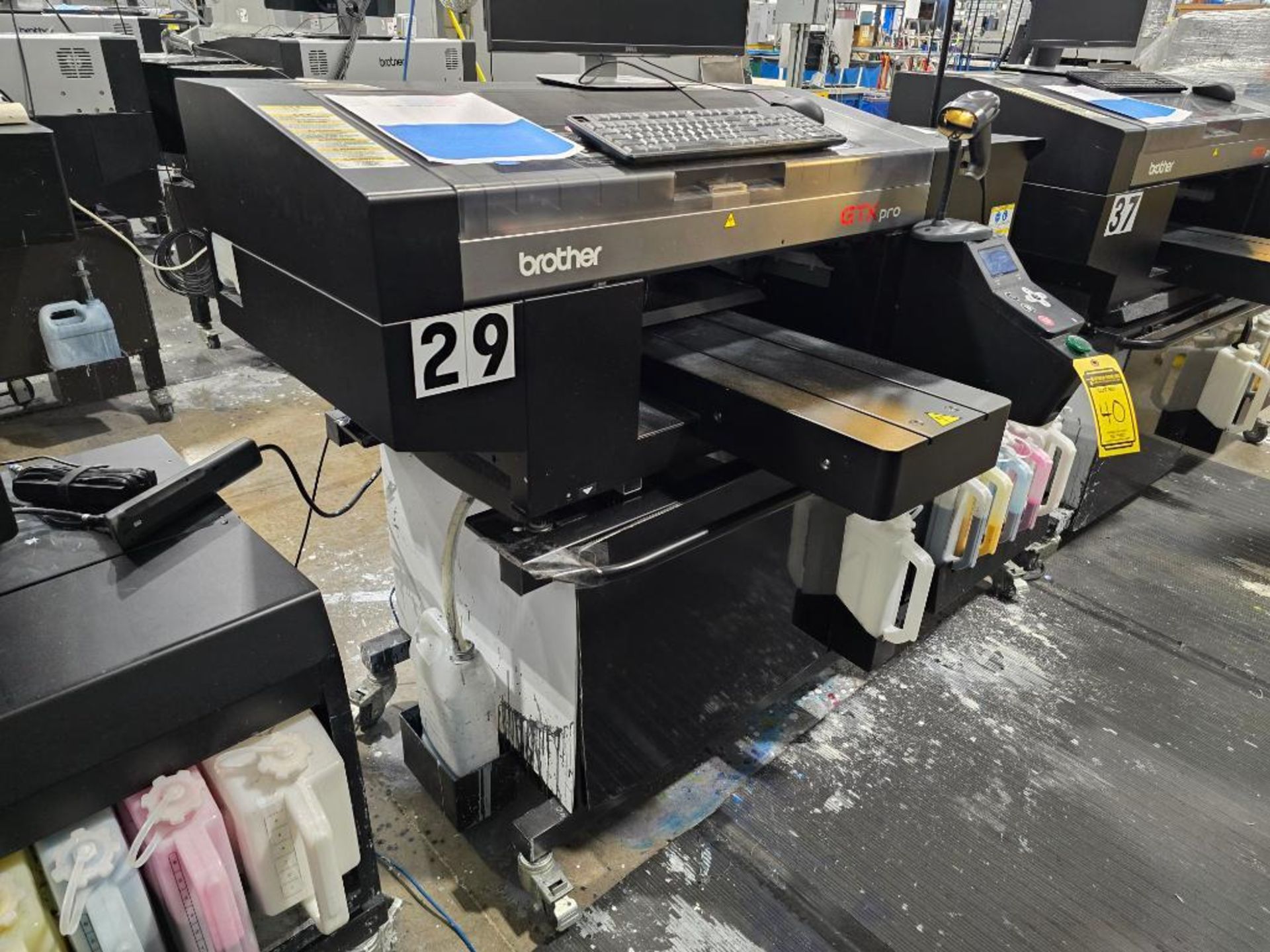 2022 Brother GTX-424 Pro-B DTG (Direct to Garment) Printer, Twin Head, 5-Color, Water Based Pigmente - Image 2 of 8