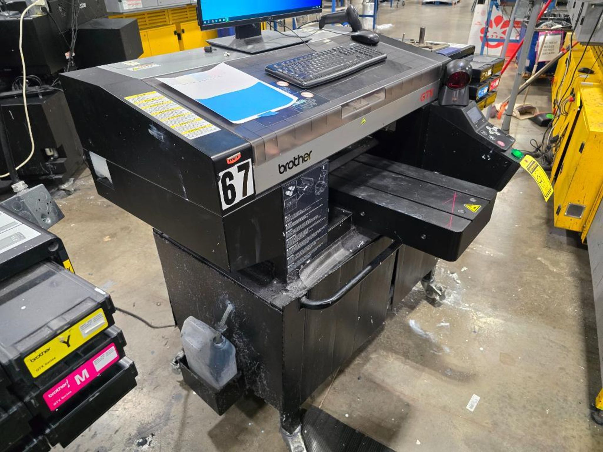 2018 Brother GTX-422 DTG (Direct to Garment) Printer, Twin Head, 6-Color, Water Based Pigmented Ink, - Image 2 of 9