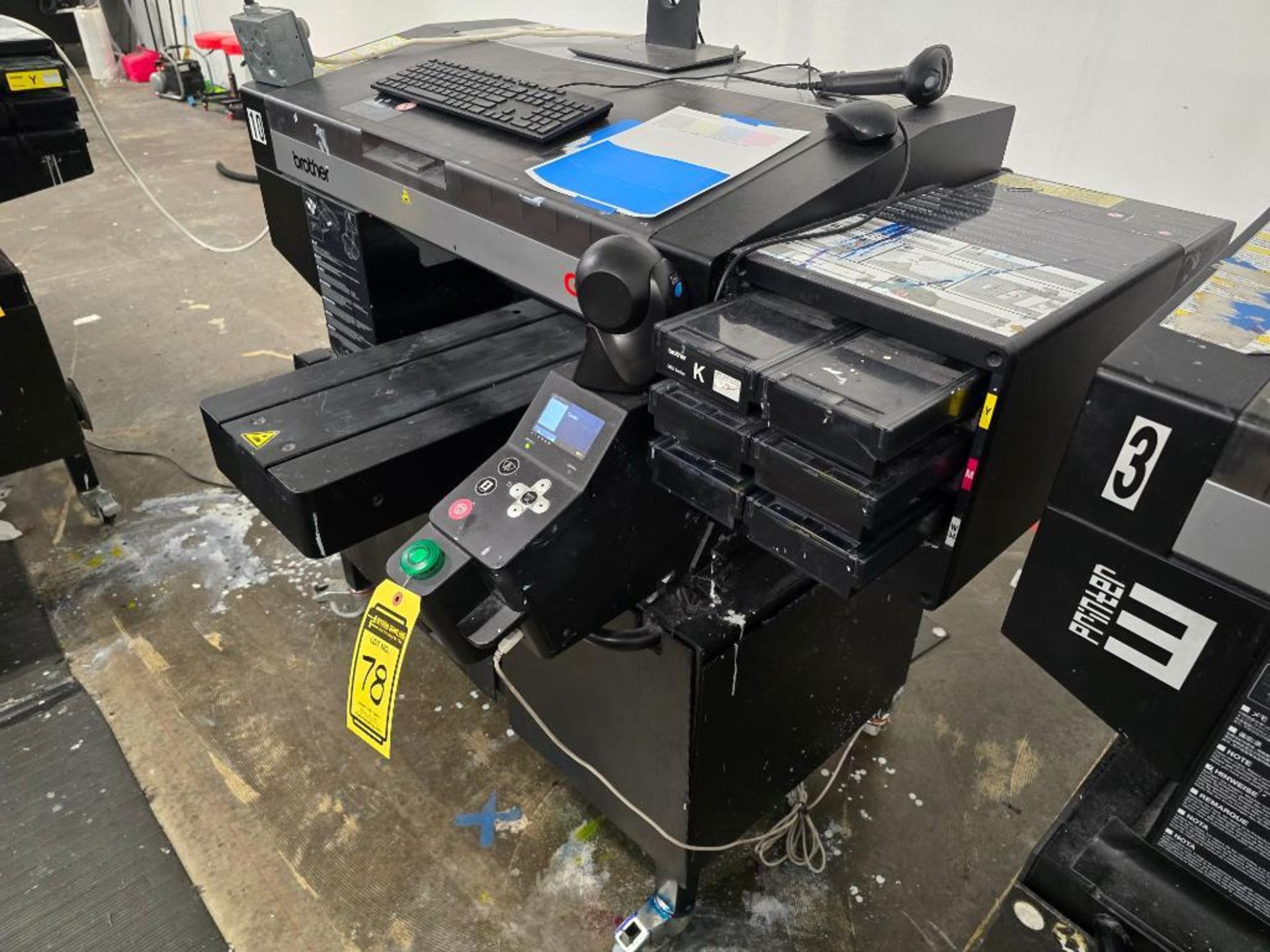 2018 Brother GTX-422 DTG (Direct to Garment) Printer, Twin Head, 6-Color, Water Based Pigmented Ink, - Bild 2 aus 9
