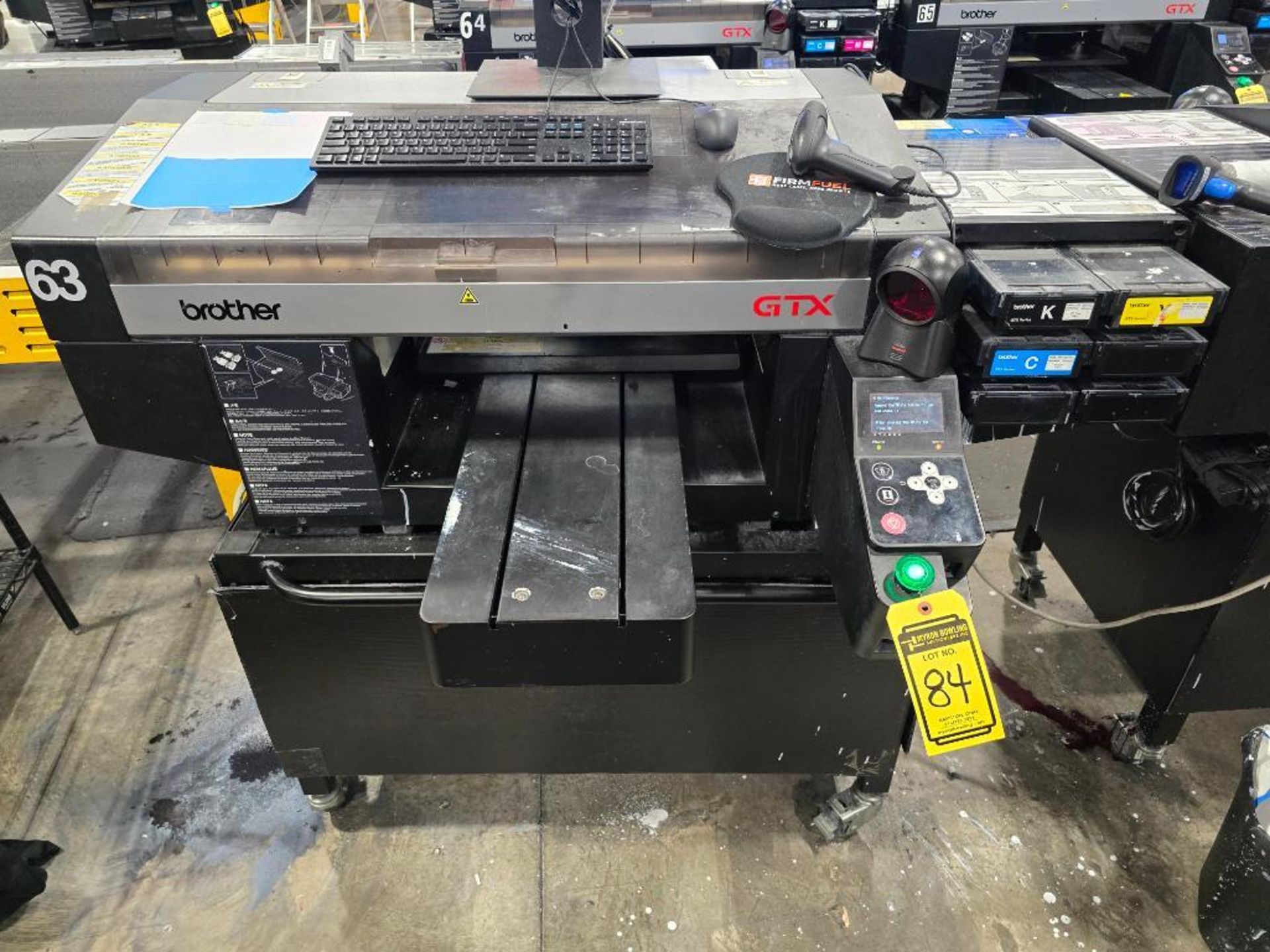 2018 Brother GTX-422 DTG (Direct to Garment) Printer, Twin Head, 6-Color, Water Based Pigmented Ink,