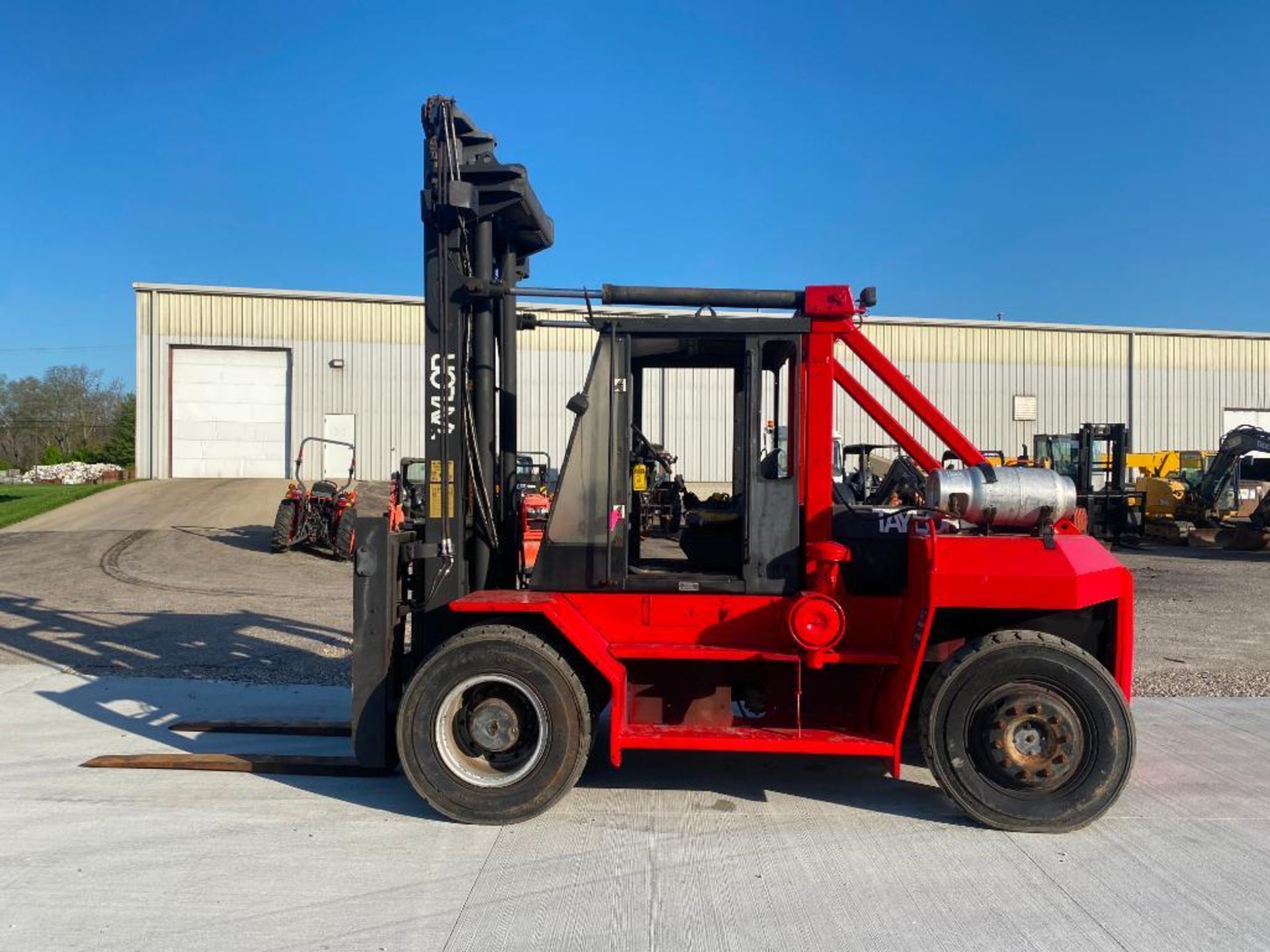 Taylor 25,000-LB. Capacity Forklift, Model THD-250S, S/N S-T1-29286, LPG, Dual Drive Pneumatic Tires