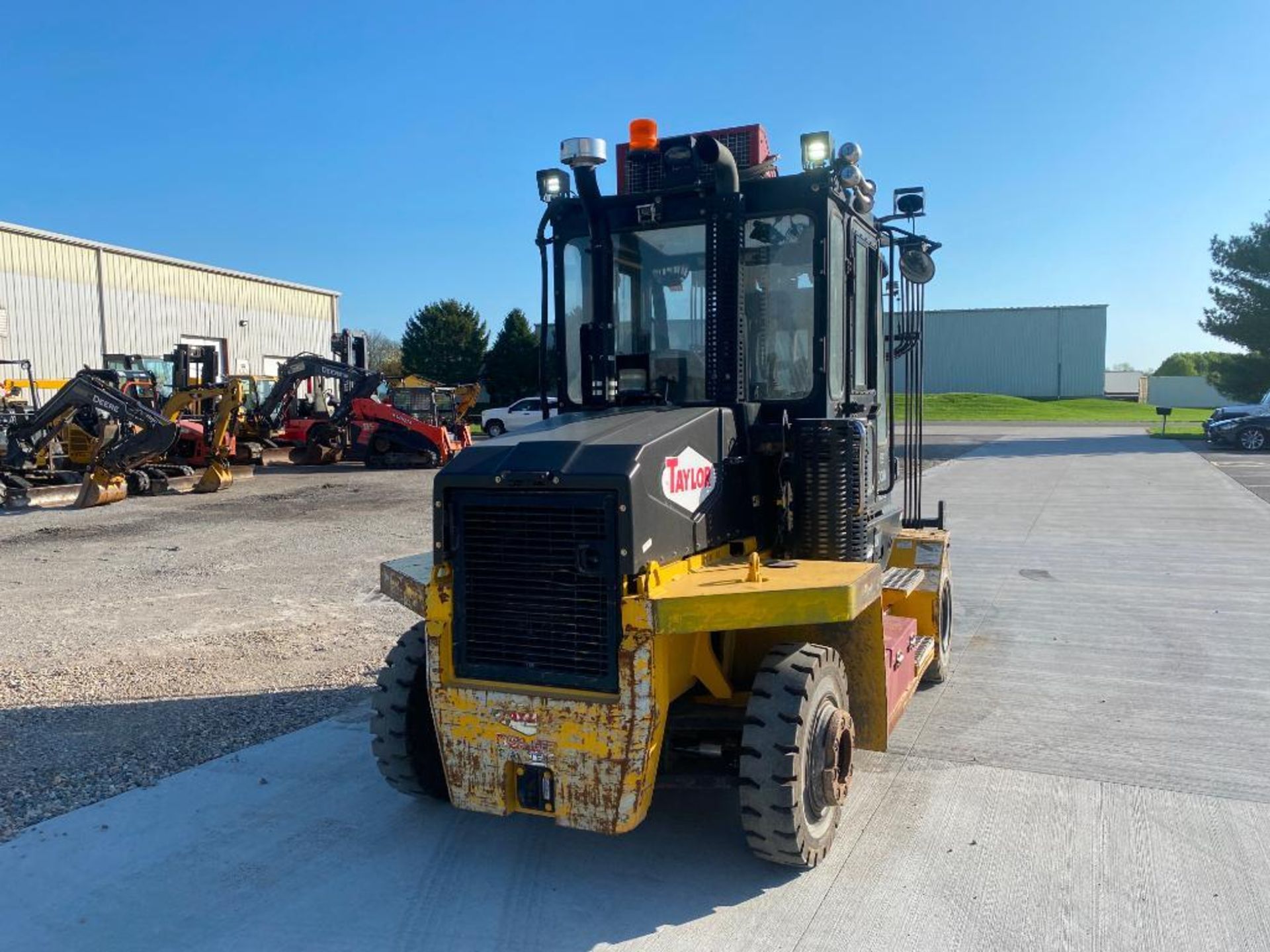 2017 Taylor 16,000-LB. Capacity Forklift, Model X160, S/N S-JB-41480, Diesel, Joystick Controls, Pne - Image 4 of 5