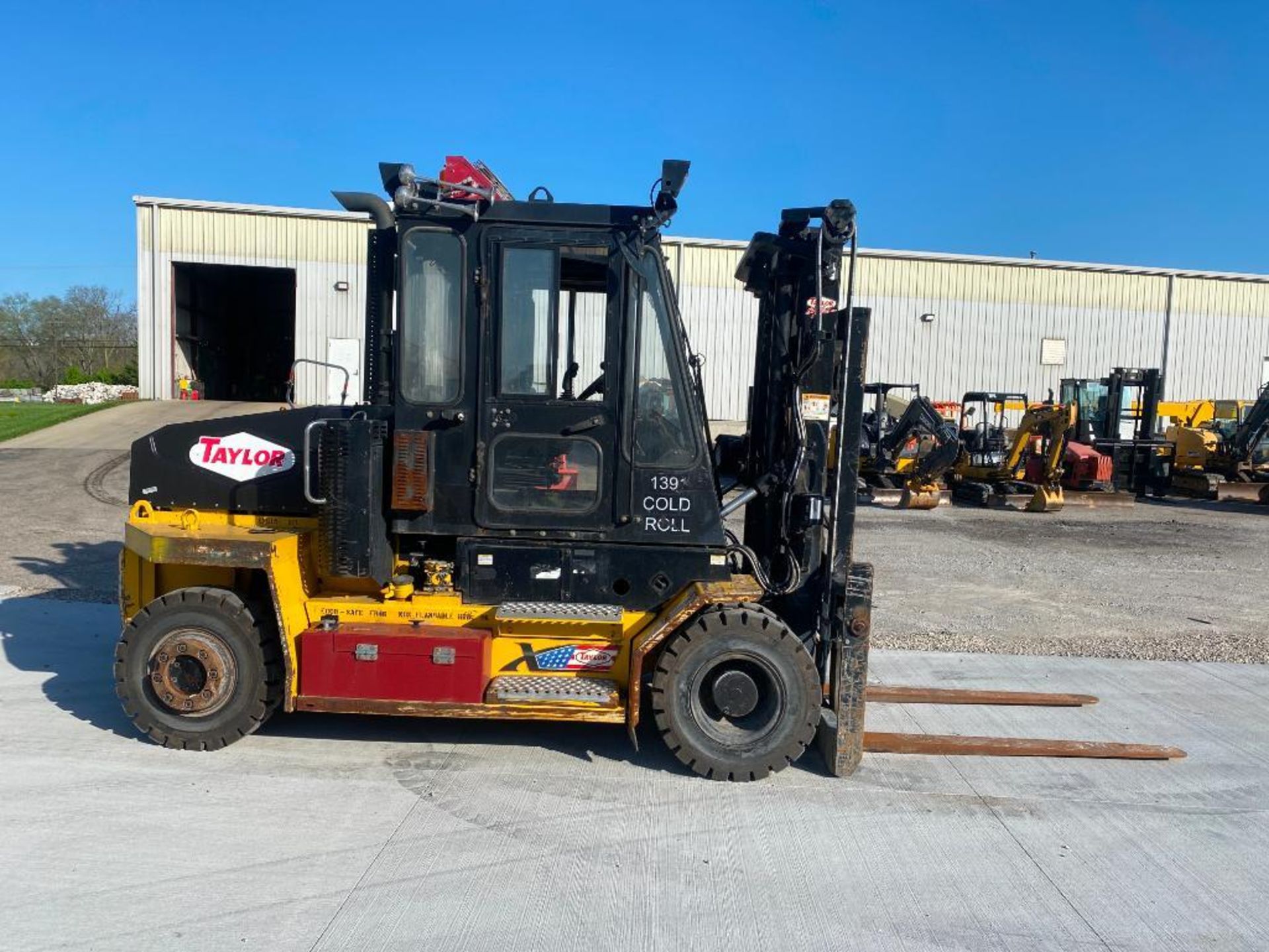 2017 Taylor 16,000-LB. Capacity Forklift, Model X160, S/N S-JB-41480, Diesel, Joystick Controls, Pne - Image 3 of 5