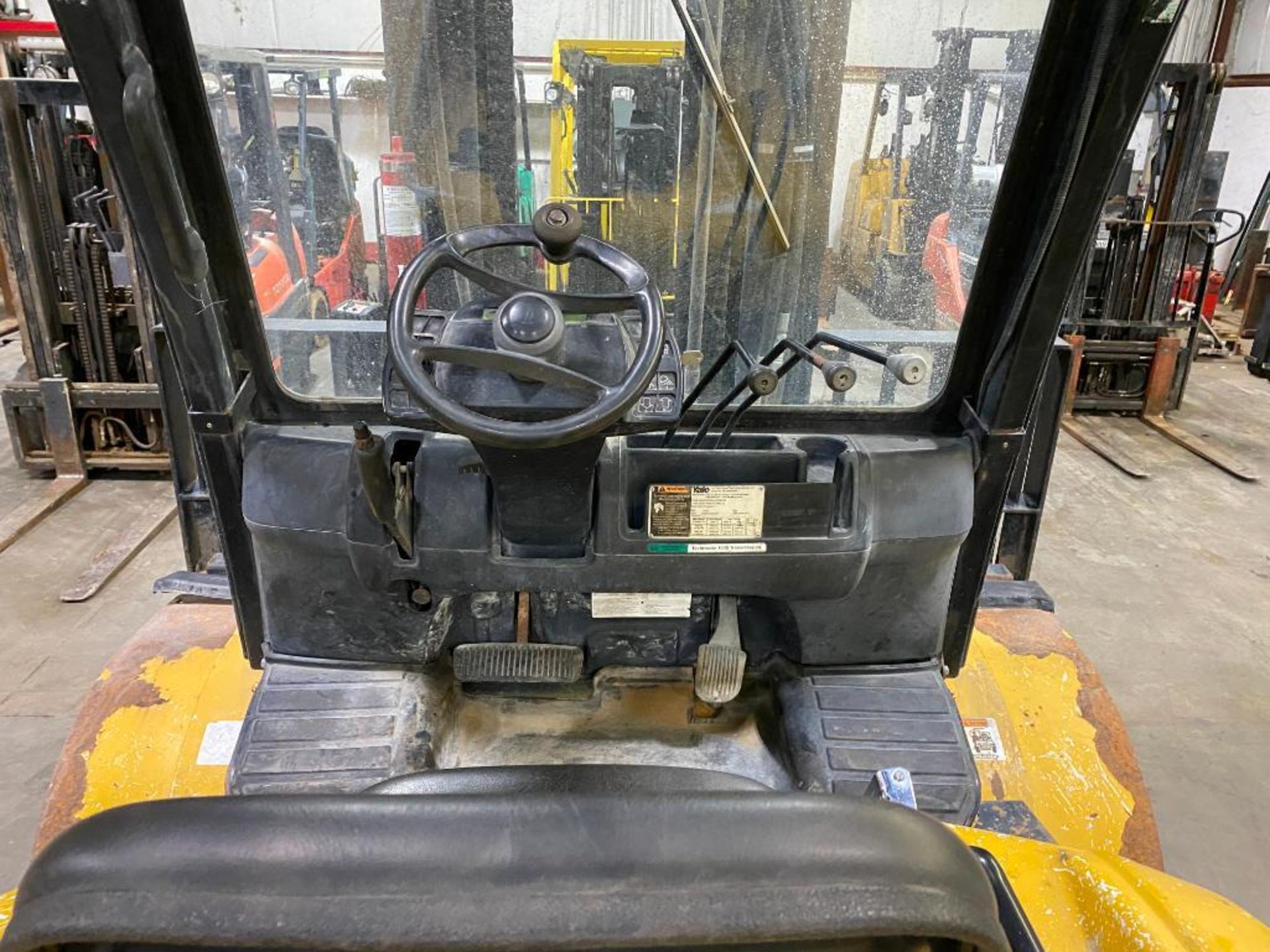 Yale 12,000-Capacity Forklift, Model GDP120VXNCGE112.7, S/N F813V03120F, Diesel, Dual Drive Solid Pn - Image 5 of 5