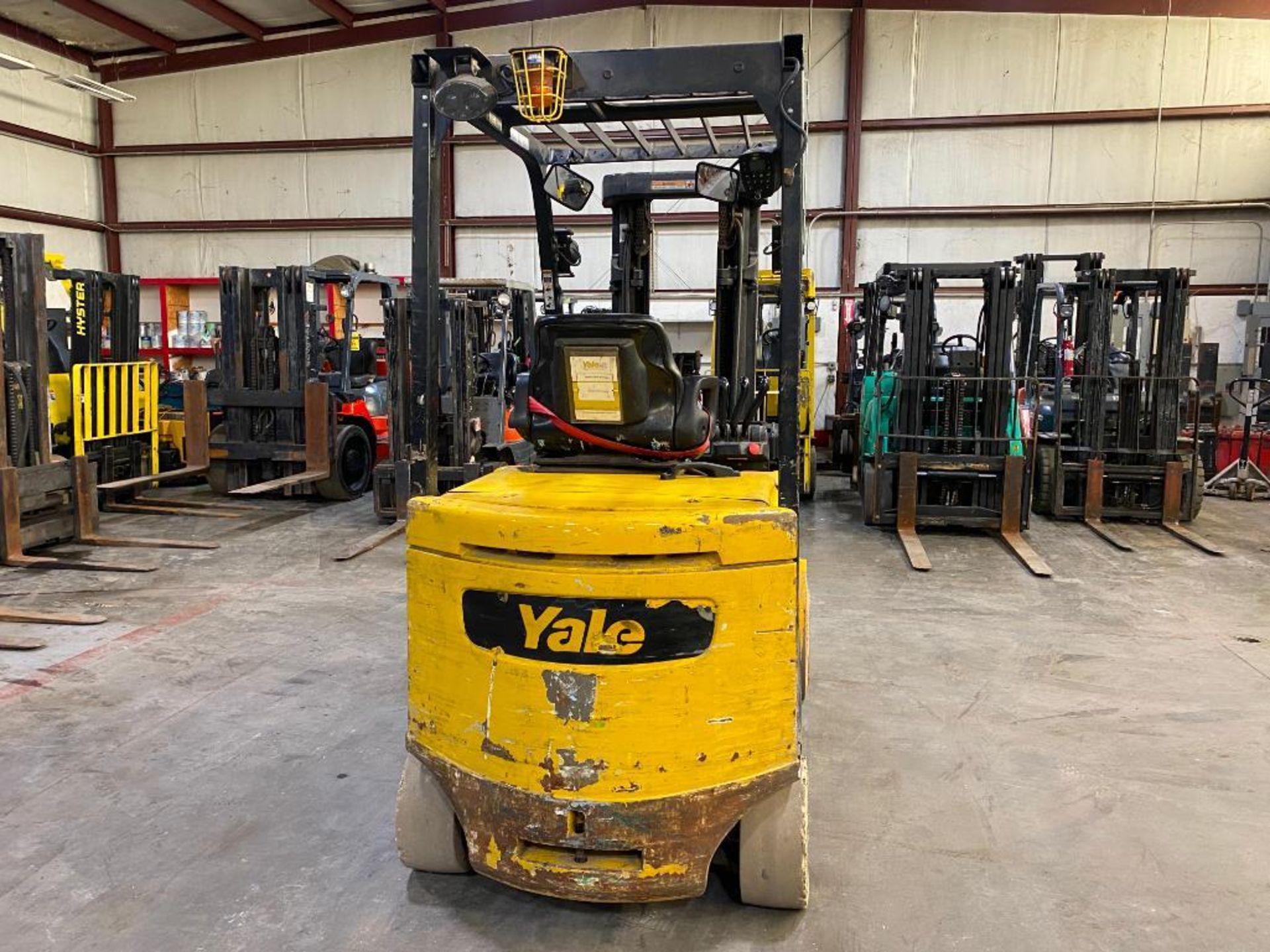 2017 Yale 6,500-LB. Capacity Forklift, Model ERC065VGN36TE88, S/N A968N16221R, 36 Volt Battery, Cush - Image 4 of 5