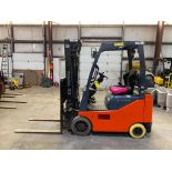 2018 Toyota 3,000-LB. Capacity Forklift, Model 8FGCU15, S/N 38060, LPG, Cushion Tires, 3-Stage Mast,