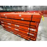 (140x) Teardrop Step Beams, 96" x 4" ($75 Loading fee will be added to buyers invoice)