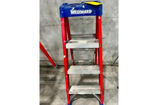 Westward 4' Ladder, 300 LB. Max. - Image 1 of 3