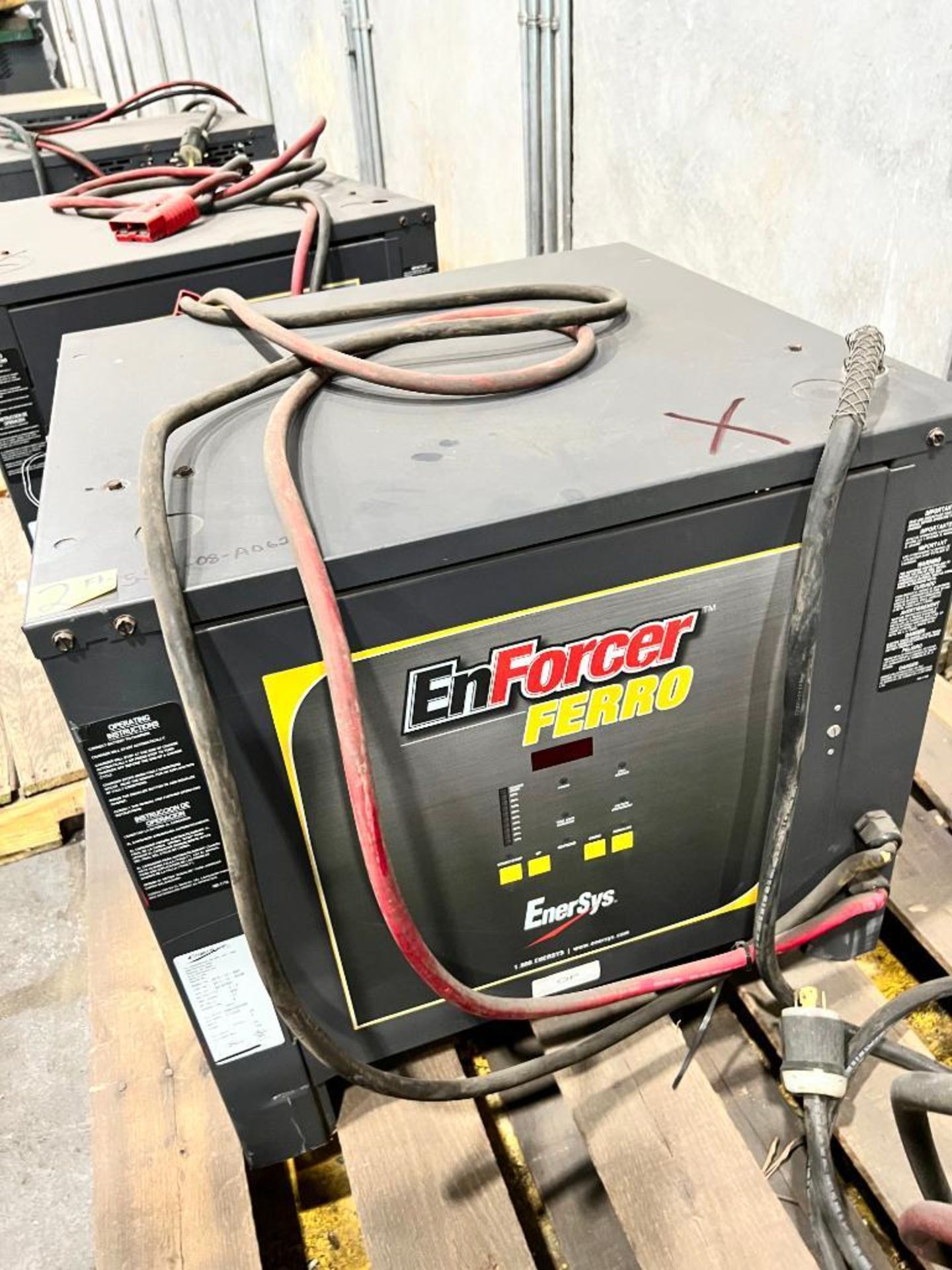 Enersys Enforcer Ferro 24 Battery Charger, Model EF3-12-865, S/N GE33395 ($25 Loading fee will be ad