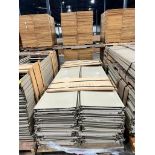 (1,000+-) Sections/Bays of Beige Shelving w/ Steel Uprights, Particle Board, 36" W x 18" D x 87" T (