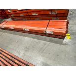 (16x) Teardrop Step Beams, 144" X 5" ($10 Loading fee will be added to buyers invoice)