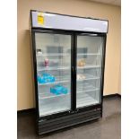 Kool-It Upright Display 2-Door Cooler, Model KGM50 ($25 Loading fee will be added to buyers invoice)