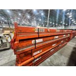 (140x) Teardrop Step Beams, 144" X 4" ($75 Loading fee will be added to buyers invoice)
