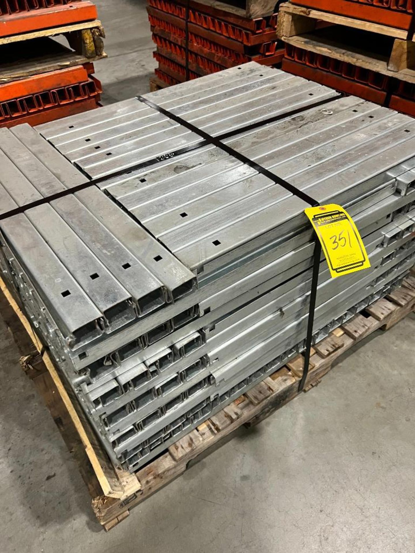 Pallet of 42" Deep Steel Pallet Supports ($25 Loading fee will be added to buyers invoice) - Image 2 of 2