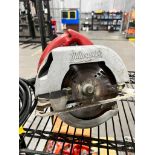 Milwaukee 7-1/4" Electric Circular Saw, Cat No. 6365, S/N 546929811